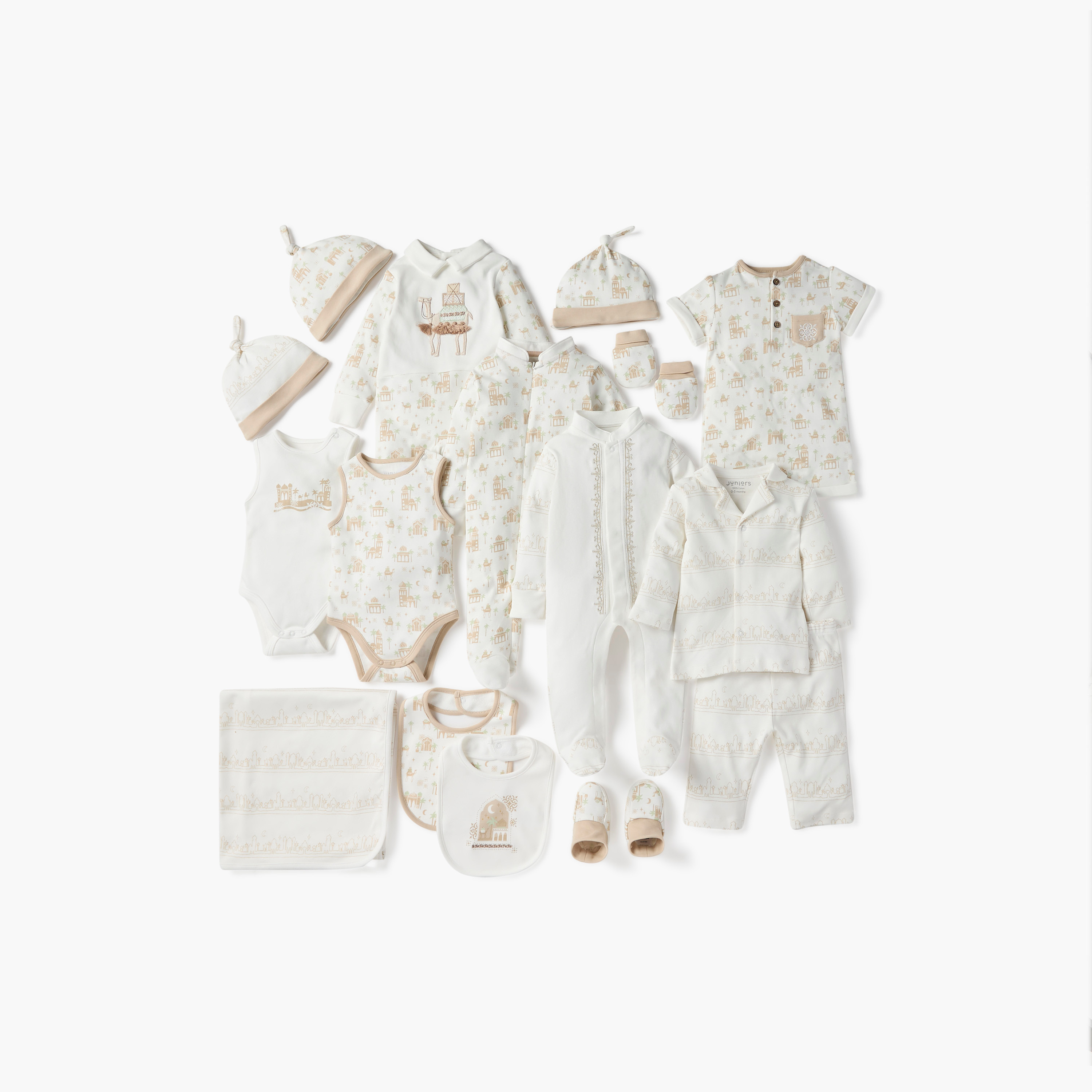 بدلة نوم بتزيينات جمل وأكمام طويلة وياقة من جونيورز-baby-boys-clothing-nightwear-sleepsuits-image-5