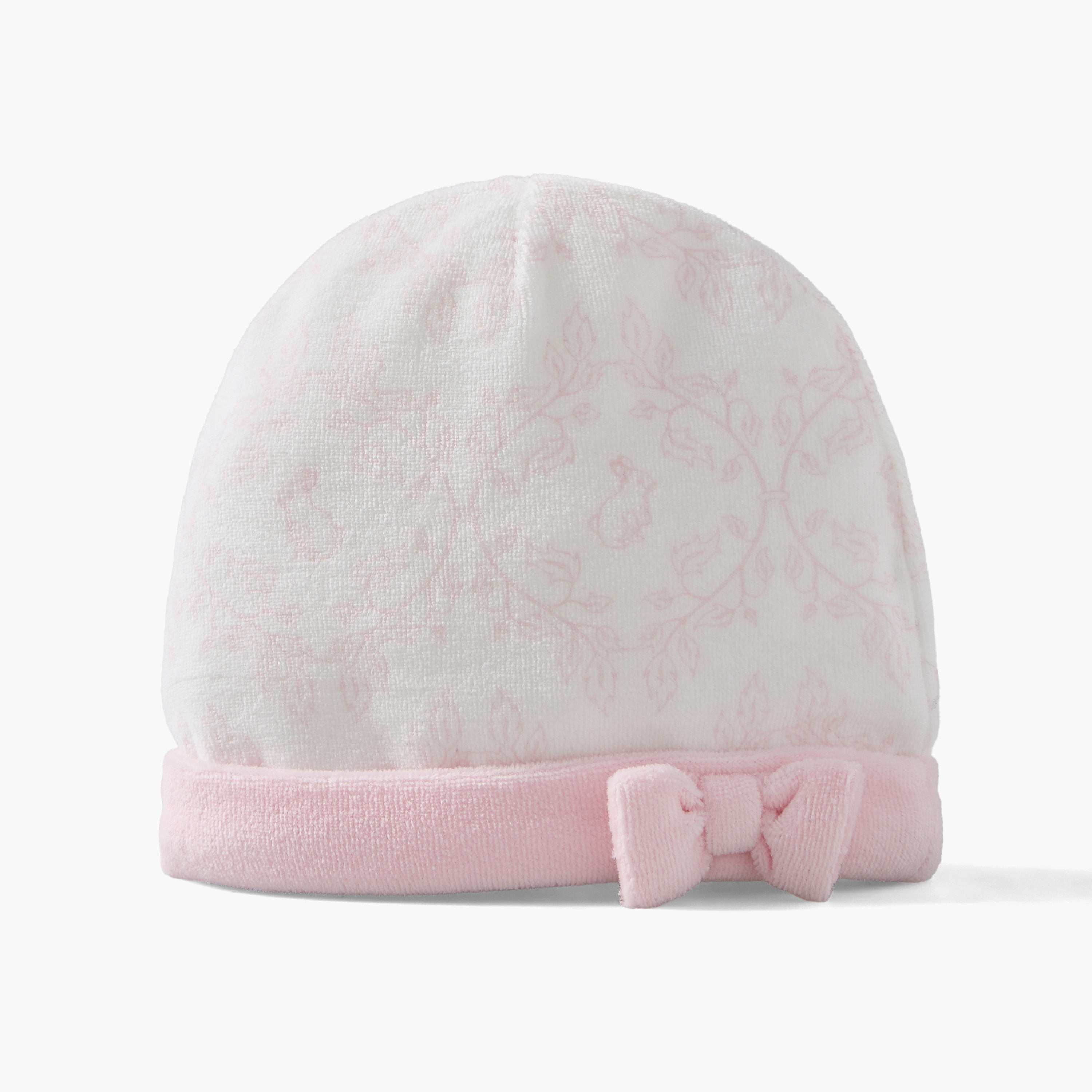 Giggles Cap with Bow Accent-baby-girls-accessories-caps-image-2