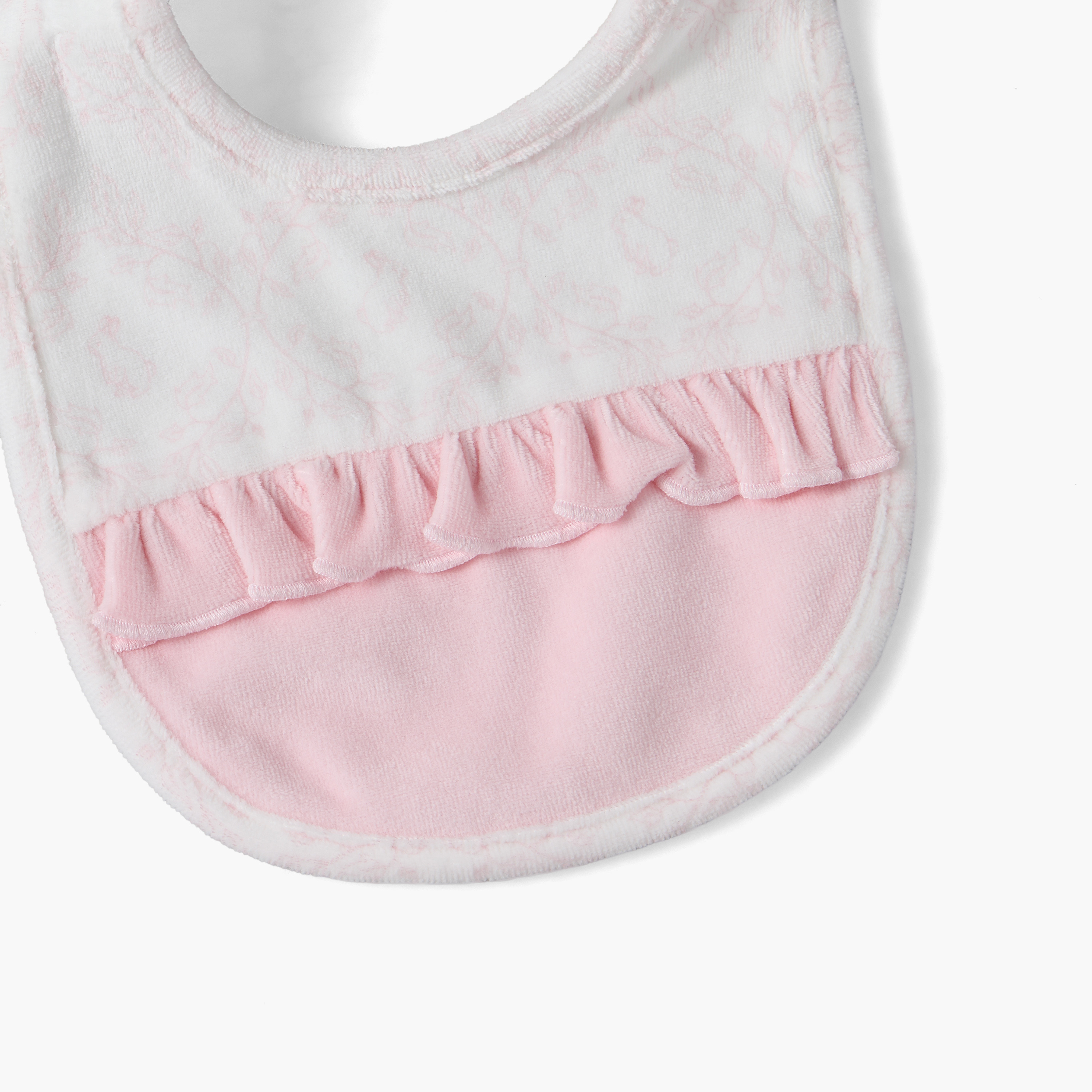 Giggles Baby Bib with Ruffles-baby-feeding-bibs-image-3
