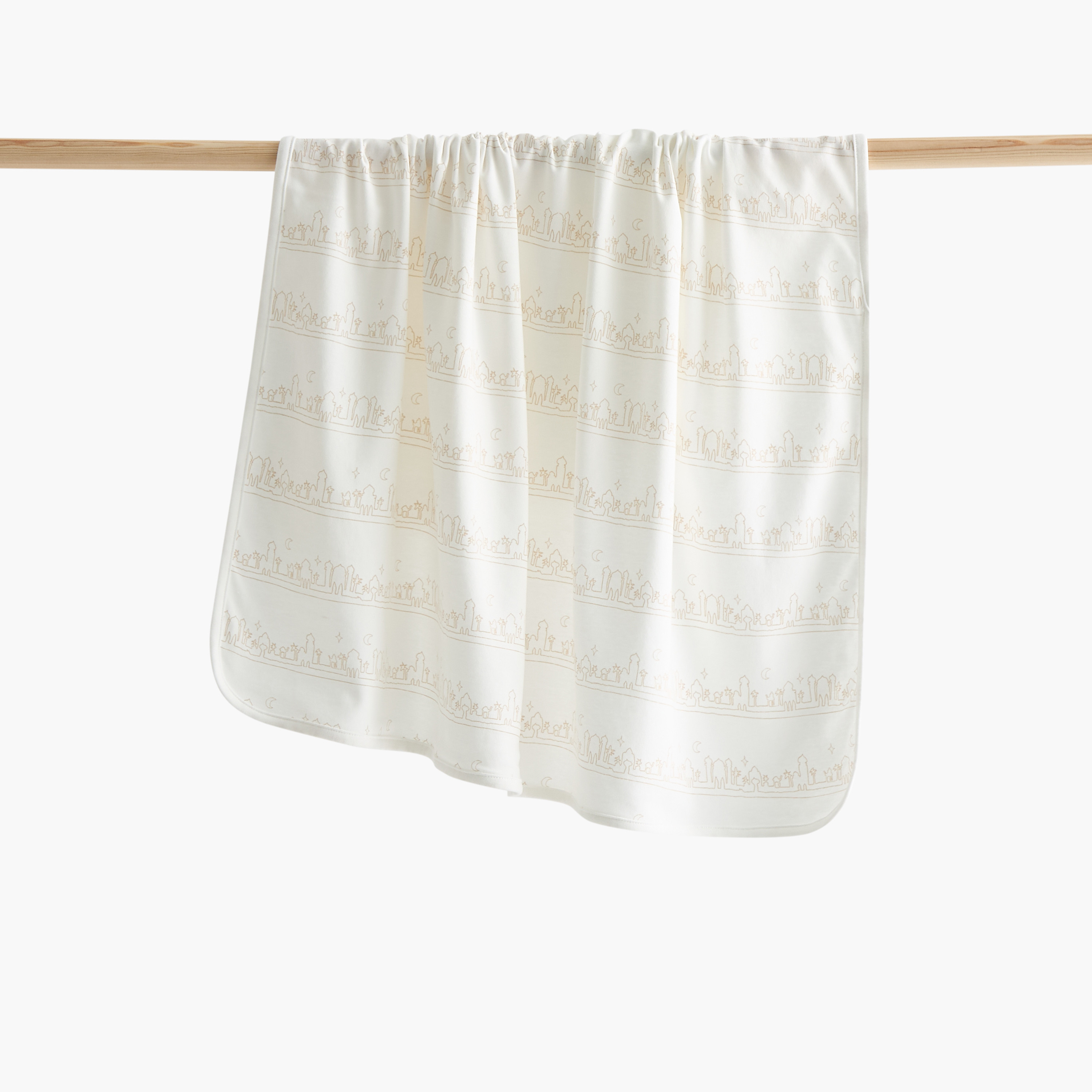 Juniors Printed Receiving Blanket - 70x70 cm-baby-nursery-blanketsandswaddles-receivingblankets-image-1