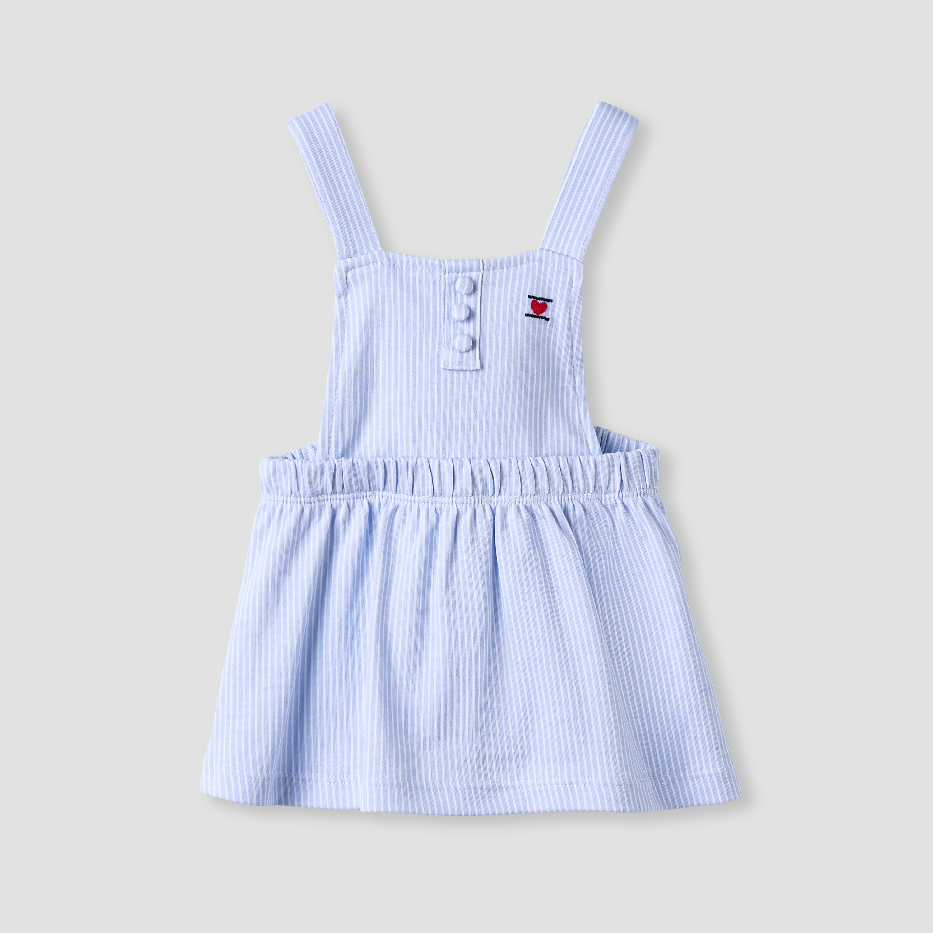 طقم دونغري وبلوزة شيفلي بارزة الملمس من جونيورز-baby-girls-clothing-rompers-image-4