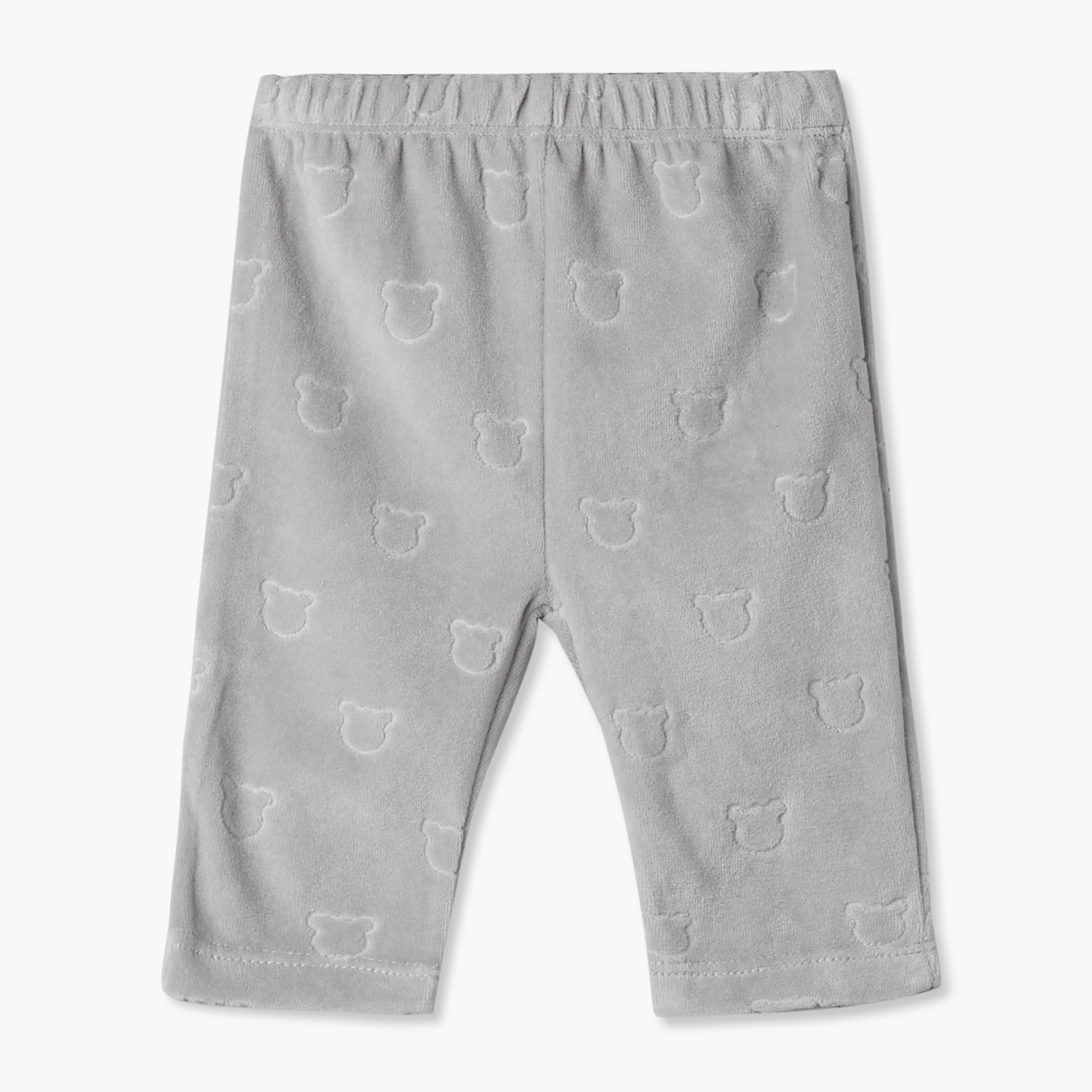 Giggles Crew Neck Long Sleeves Pyjama Set with Bear Embroidery-baby-boys-clothing-nightwear-pyjamasets-image-4
