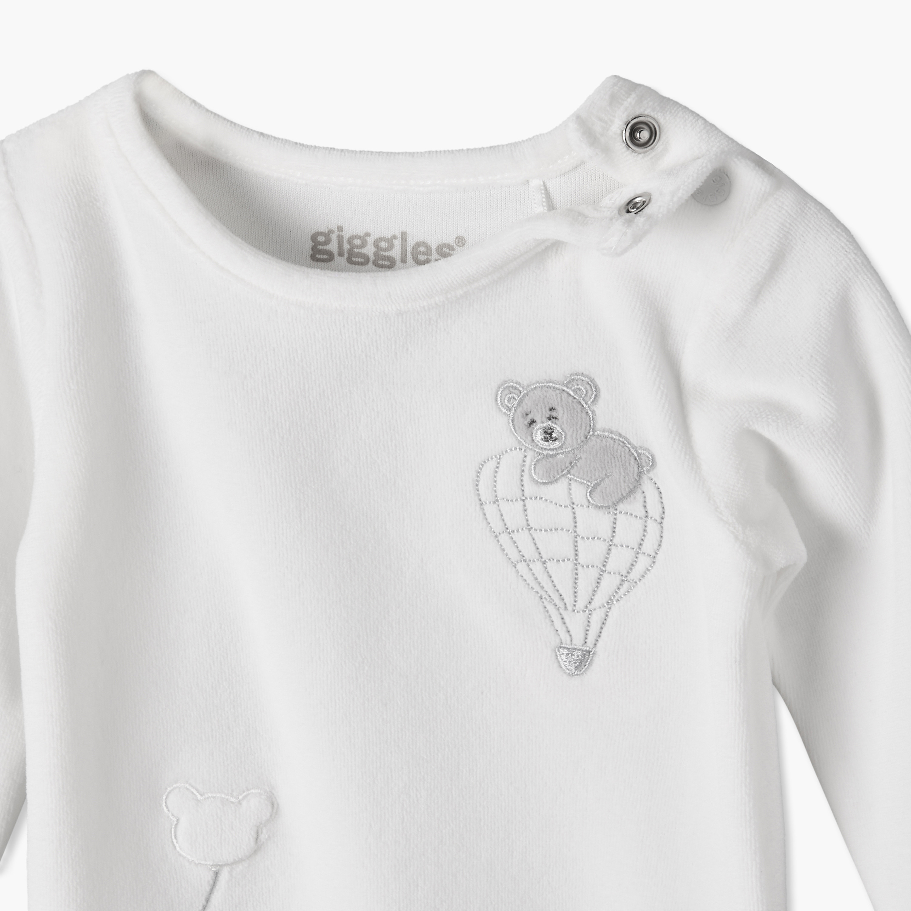 Giggles Crew Neck Long Sleeves Pyjama Set with Bear Embroidery-baby-boys-clothing-nightwear-pyjamasets-image-7