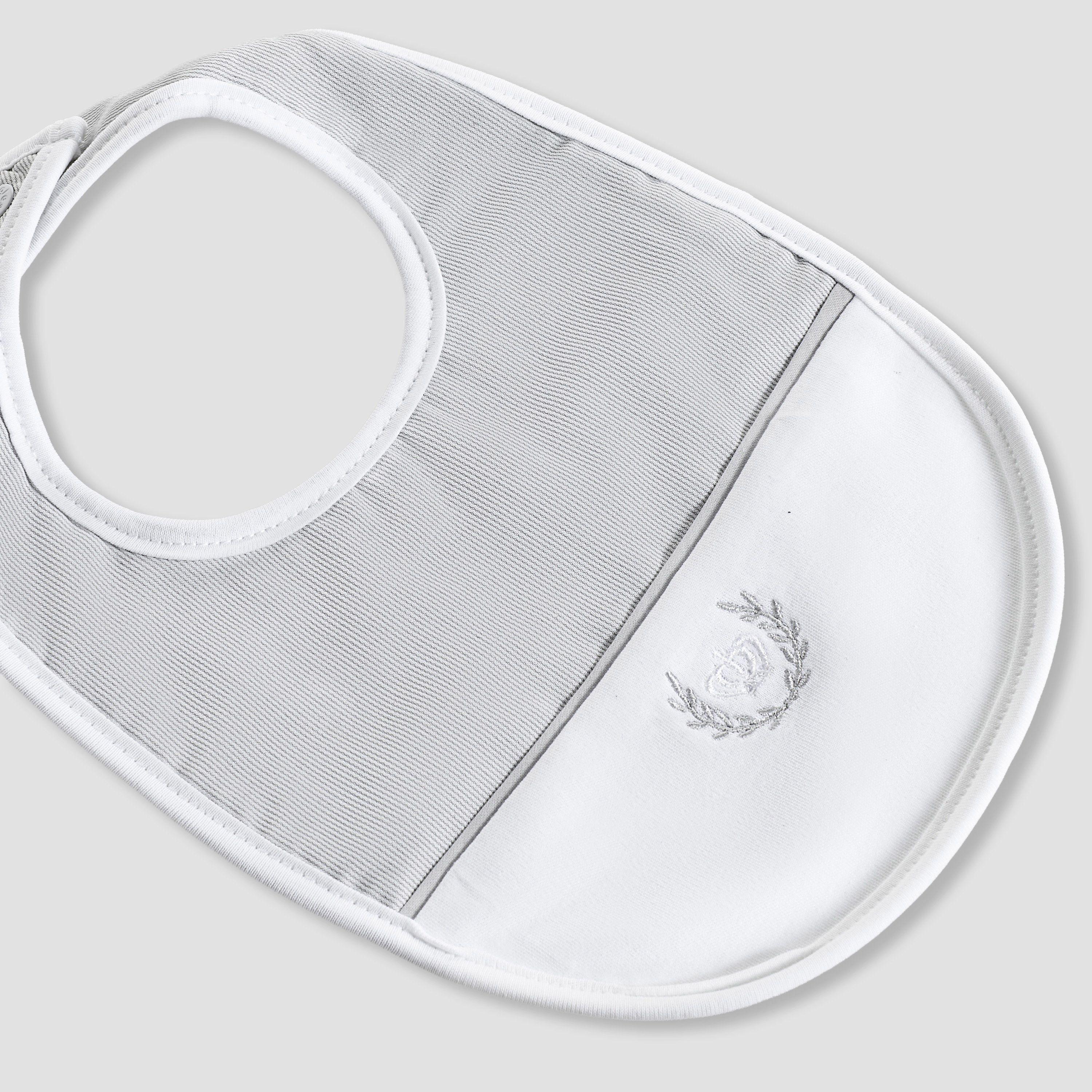 Giggles Baby Bib with Embroidery Detail-baby-feeding-bibs-image-3