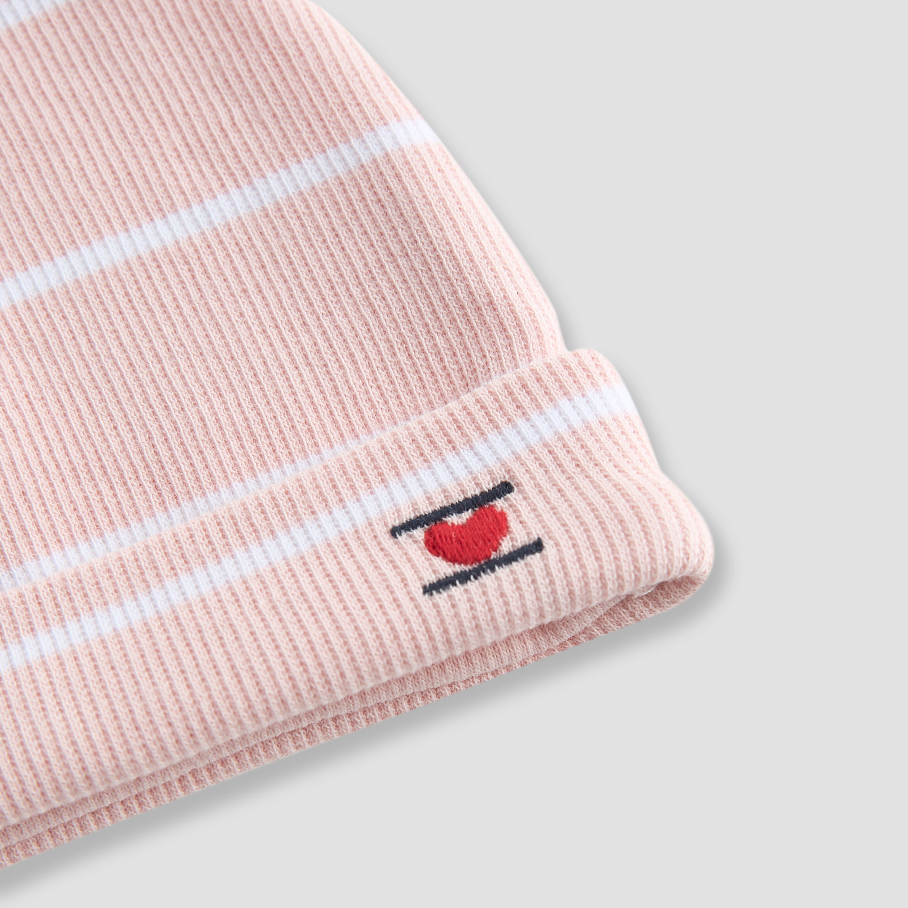 Juniors Girls Cap with Stripes - Cotton-baby-girls-accessories-caps-image-2