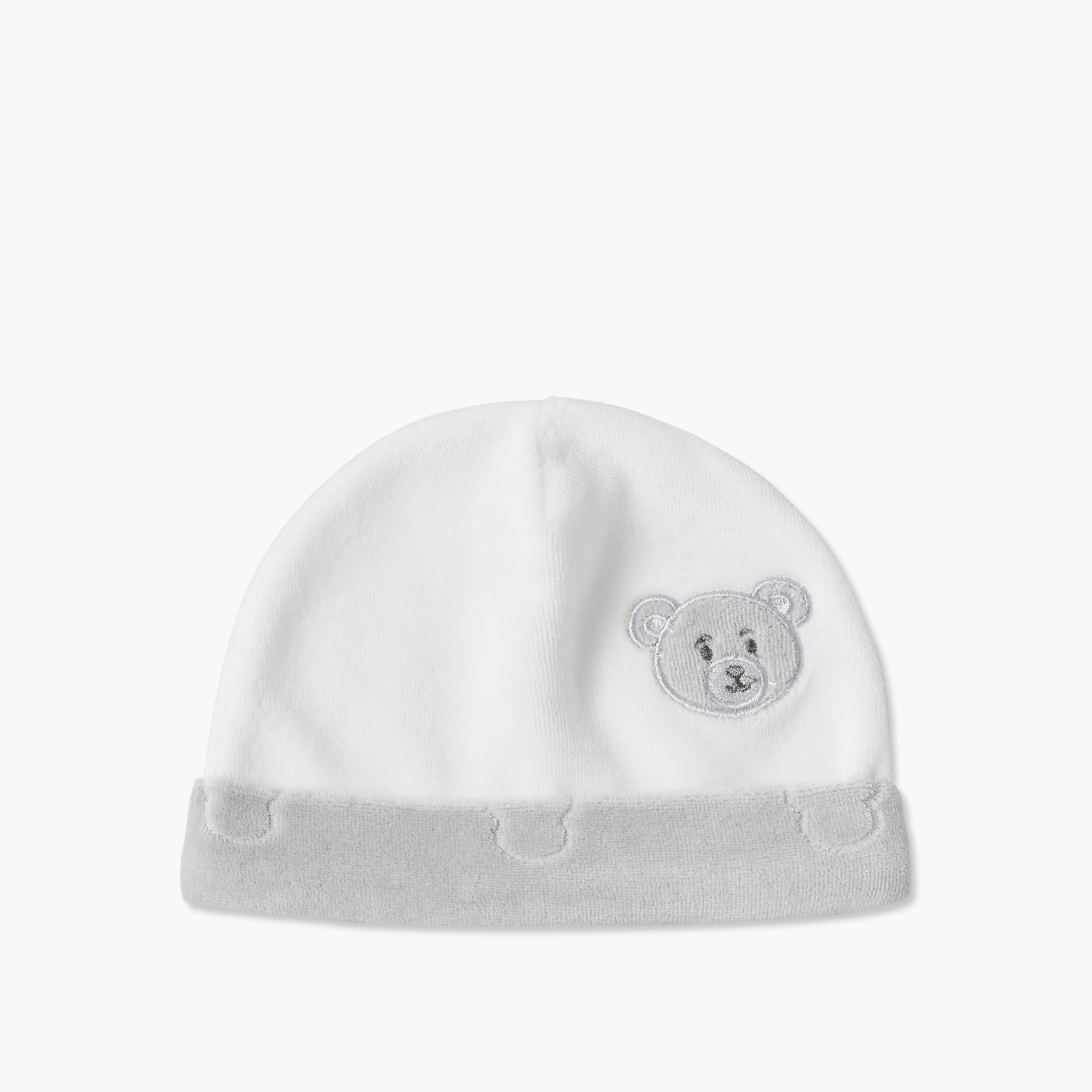 قبعة بتطريزات دب من جيجلز-baby-boys-accessories-caps-image-1