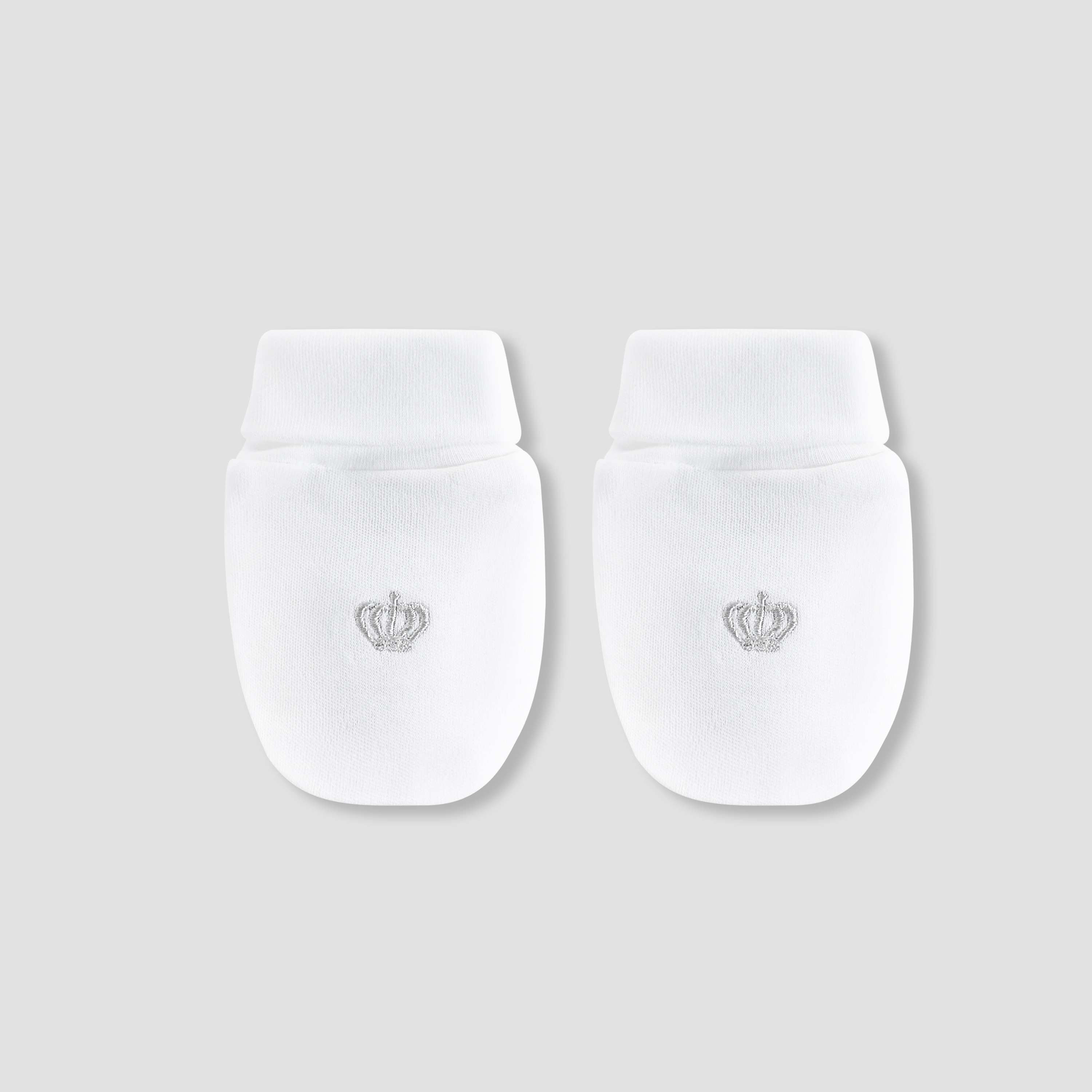 قفازات أطفال بتطريز تاج من جيجلز-baby-boys-accessories-mittens-image-1