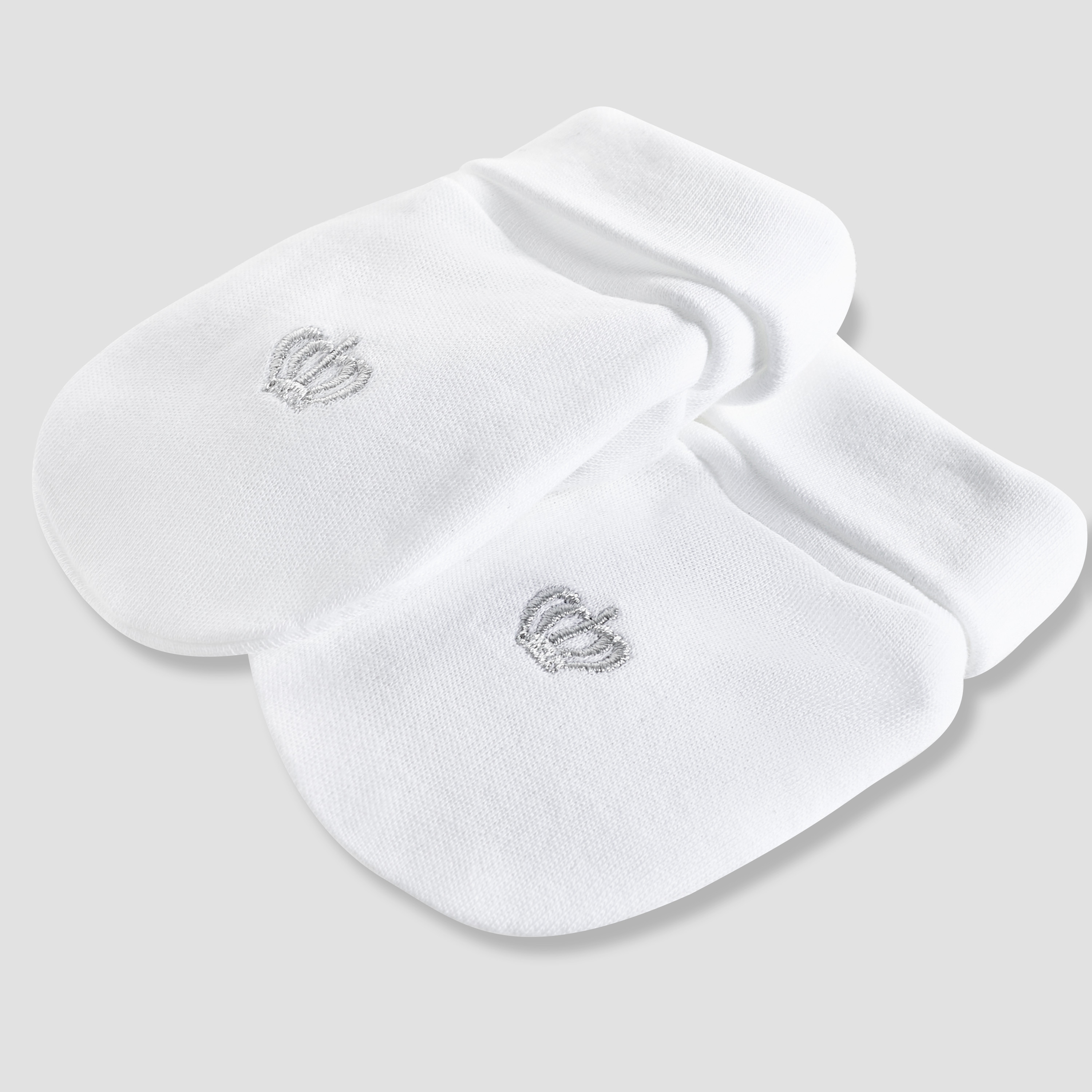 قفازات أطفال بتطريز تاج من جيجلز-baby-boys-accessories-mittens-image-3