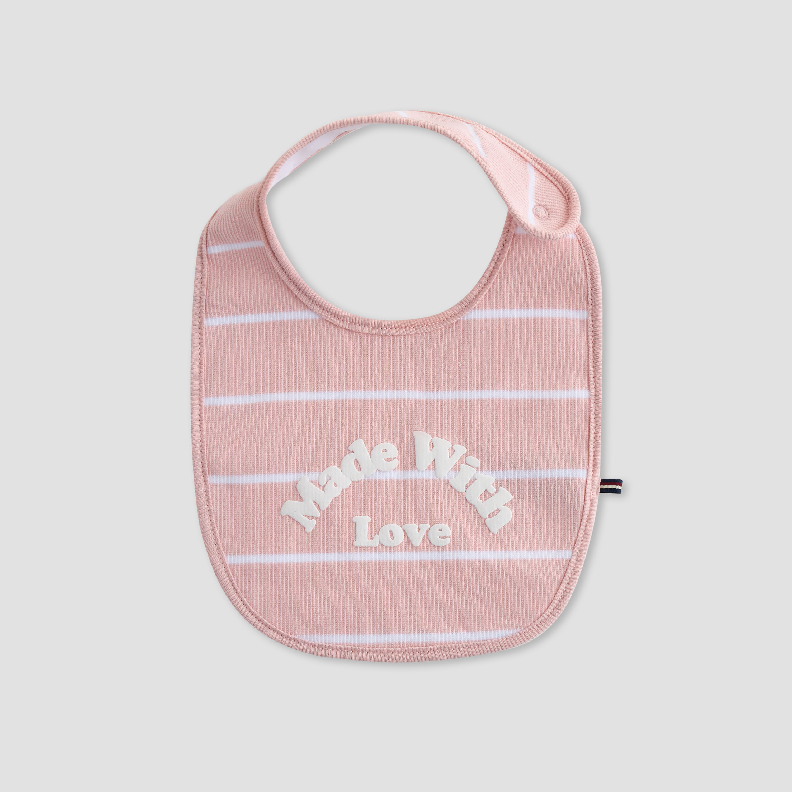 Juniors Baby Bib with Stripes-baby-feeding-bibs-image-1