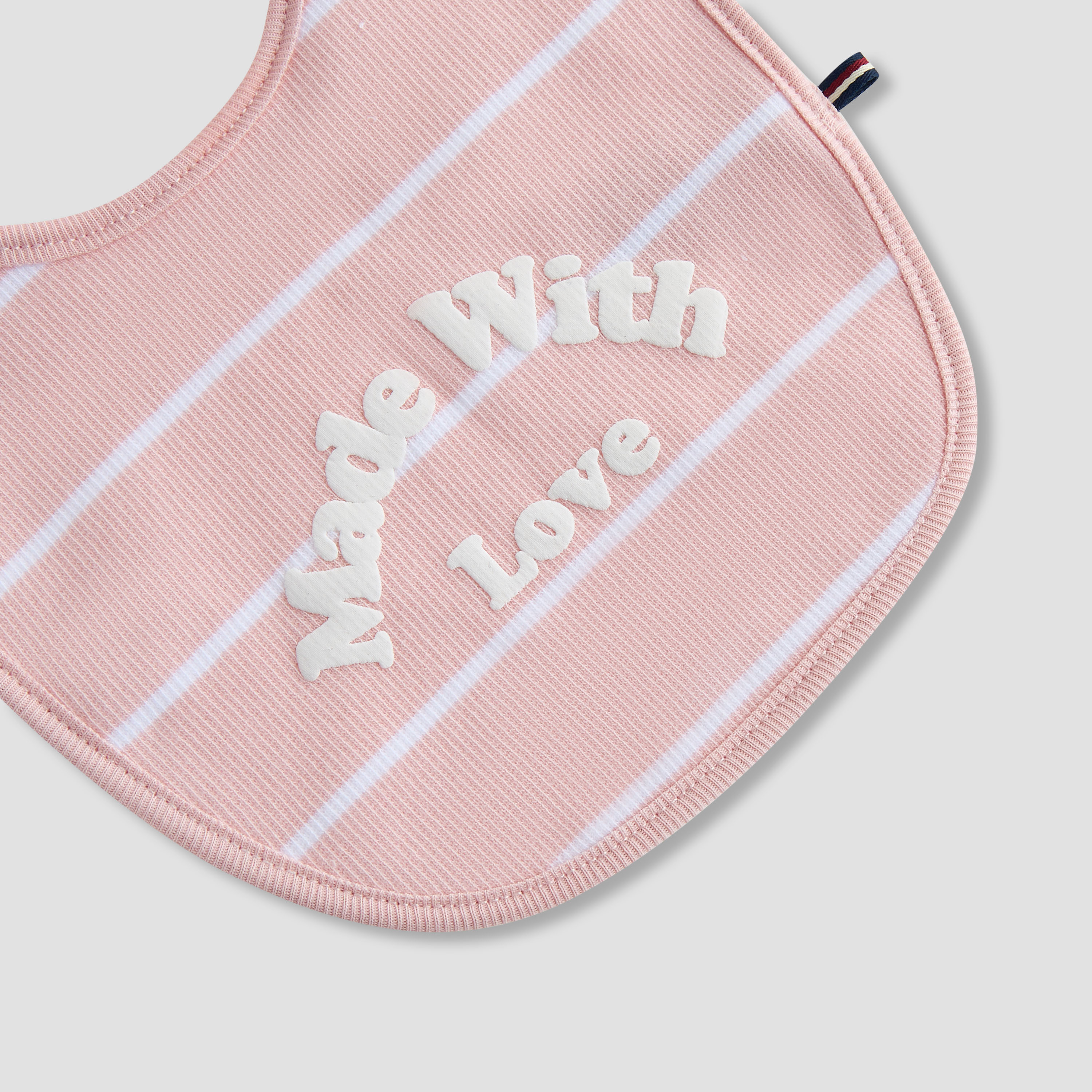 Juniors Baby Bib with Stripes-baby-feeding-bibs-image-3