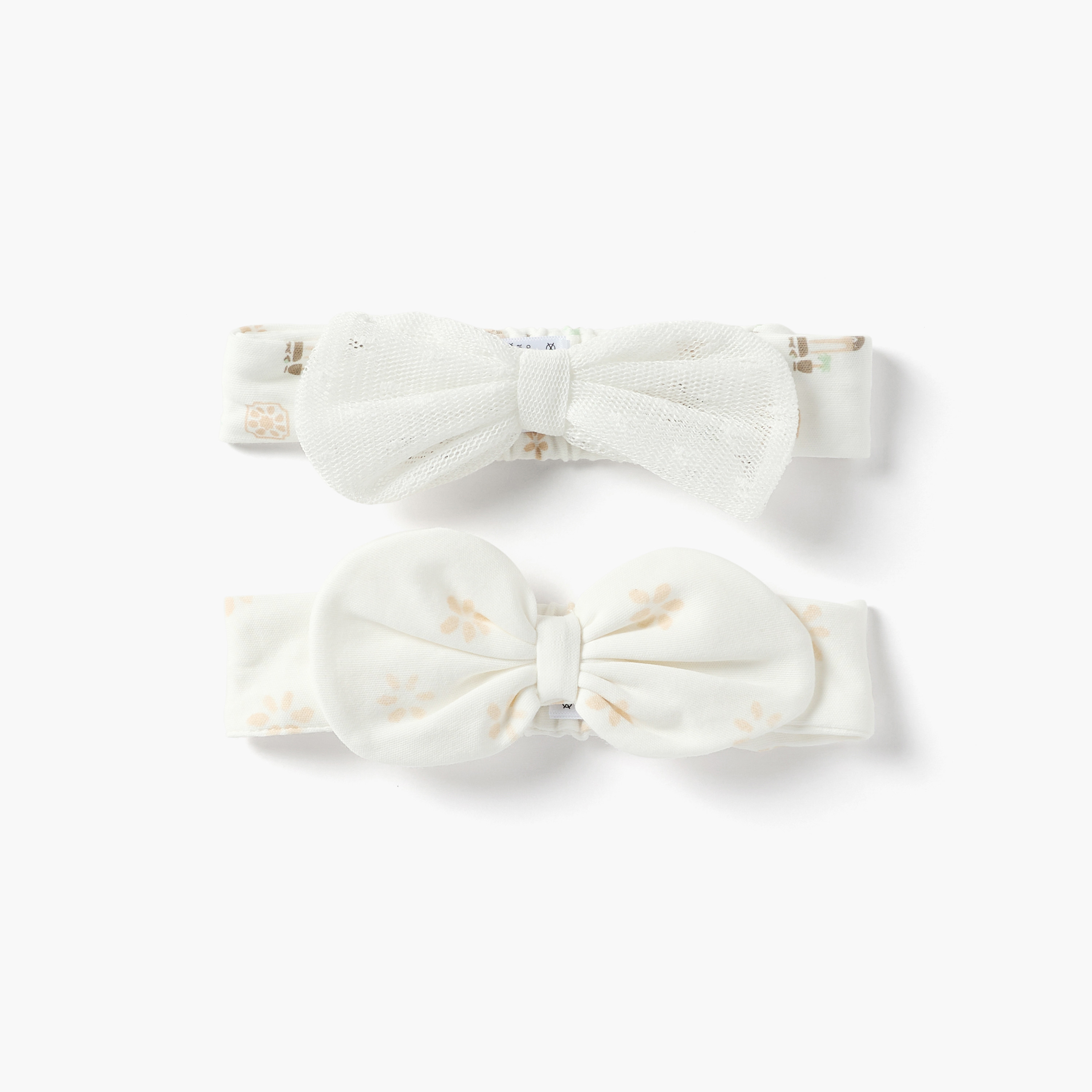 Juniors Bow Applique Headband - Set of 2-baby-girls-accessories-hairaccessories-image-1