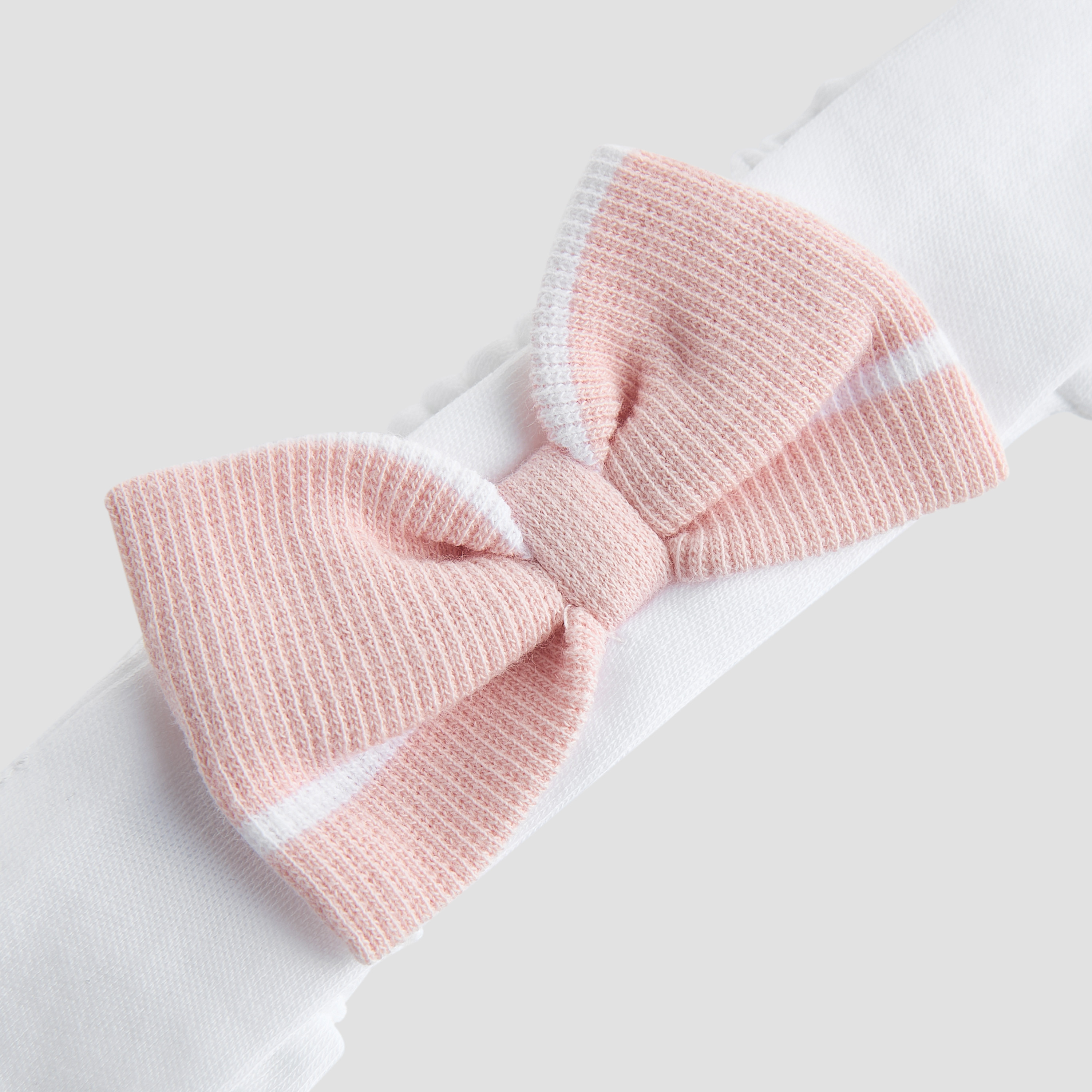 Juniors Girls Headband with Bow Accent - Cotton-baby-girls-accessories-hairaccessories-image-3