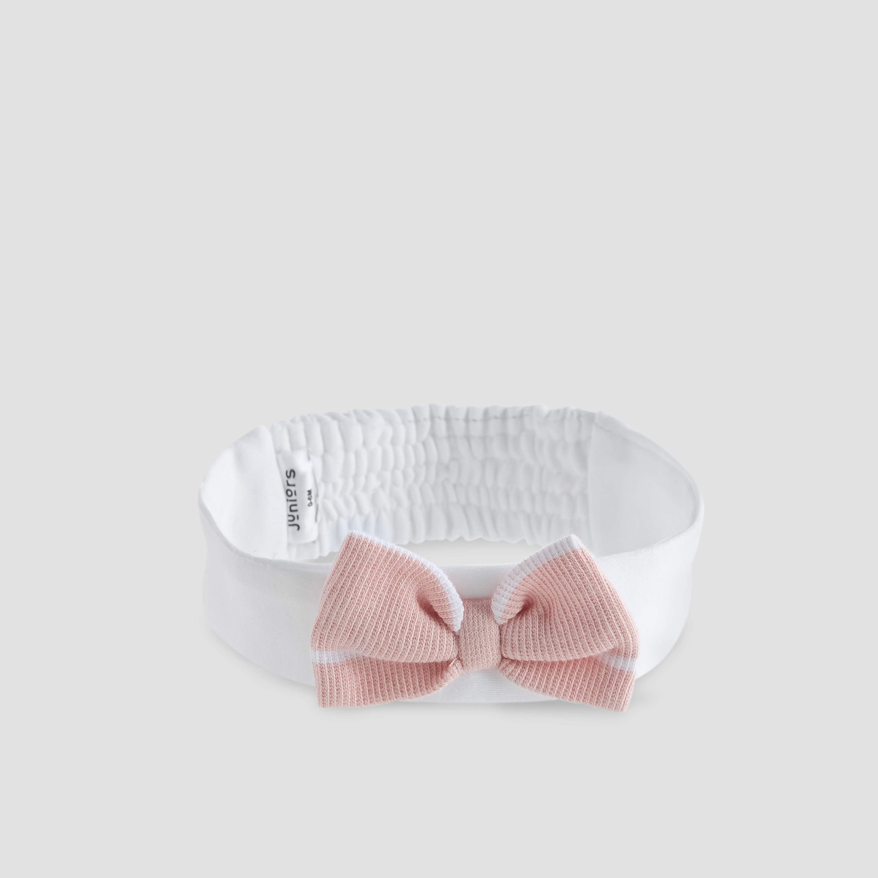 Juniors Girls Headband with Bow Accent - Cotton-baby-girls-accessories-hairaccessories-image-4