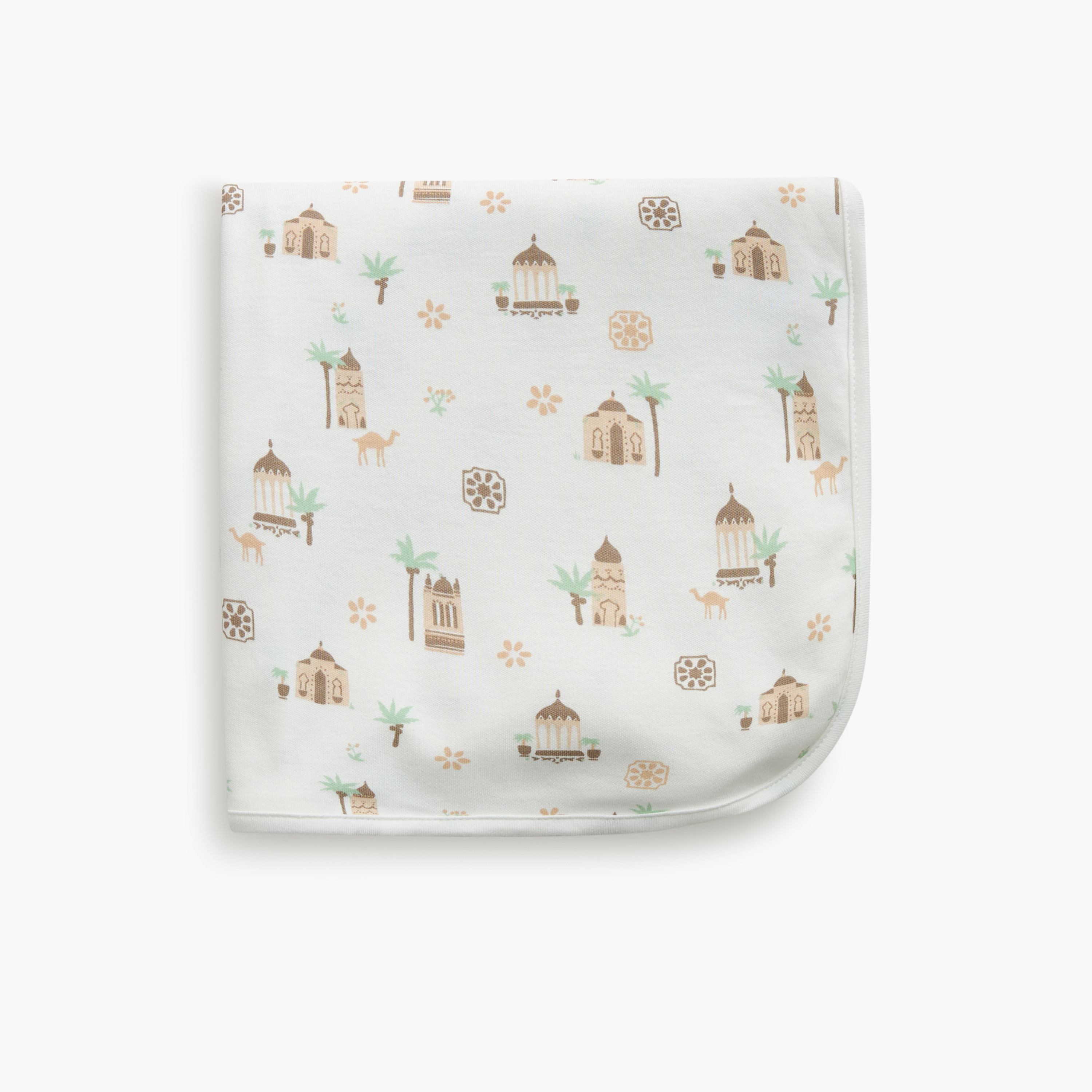 Juniors Printed Receiving Blanket - 70x70 cm-baby-nursery-blanketsandswaddles-receivingblankets-image-4