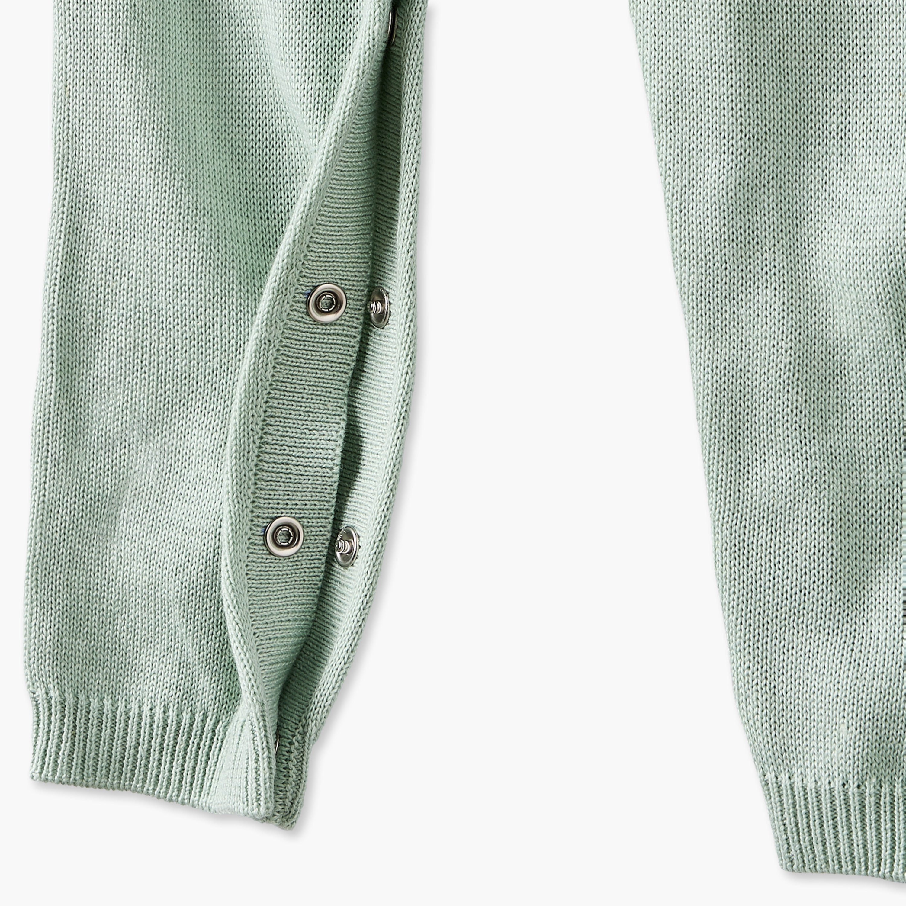 بدلة نوم قطن بياقة V وأكمام طويلة وأزرار من جيجلز-baby-boys-clothing-nightwear-sleepsuits-image-5