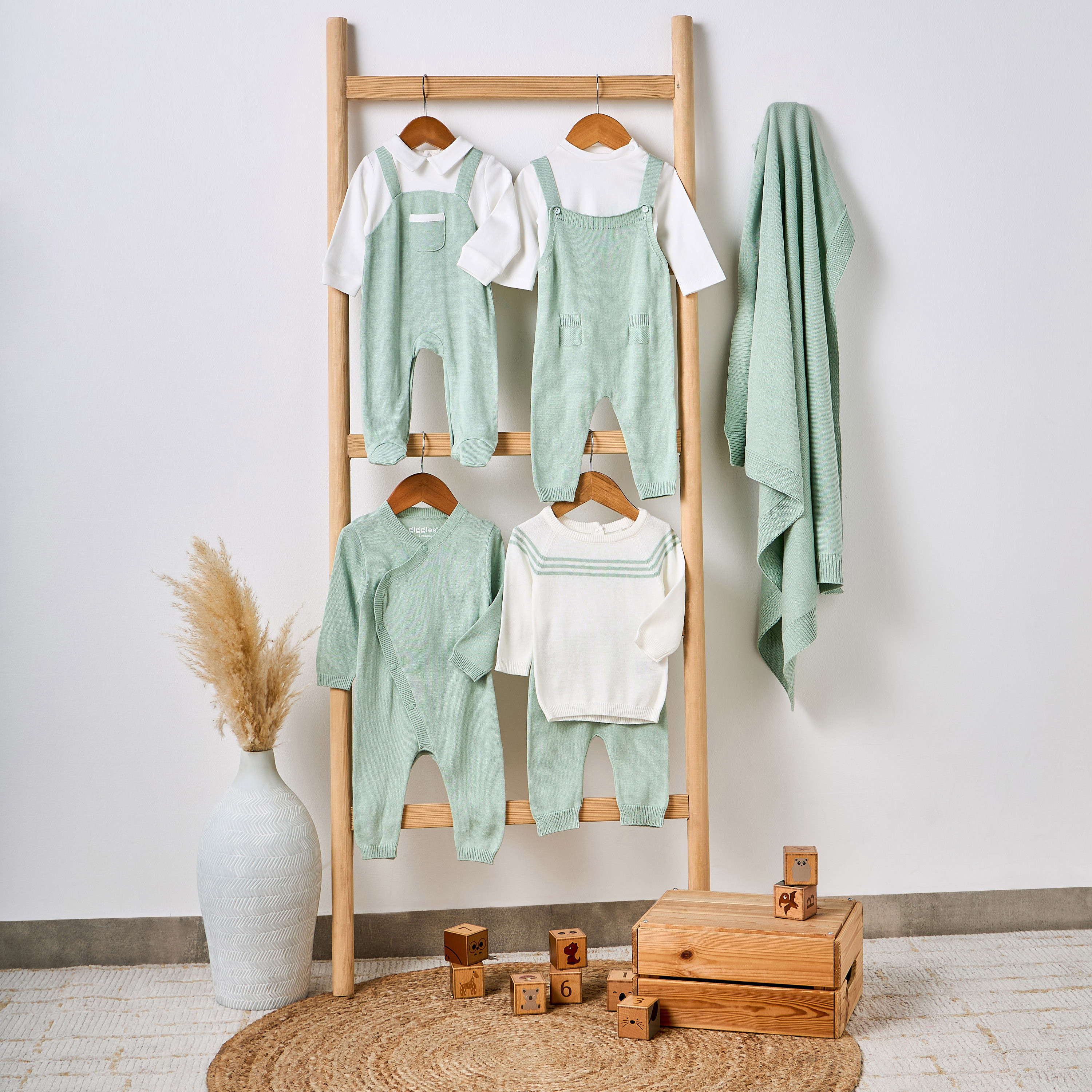 Giggles Cotton Round Neck Long Sleeves Pyjama Set with Stripes-baby-boys-clothing-nightwear-pyjamasets-image-12