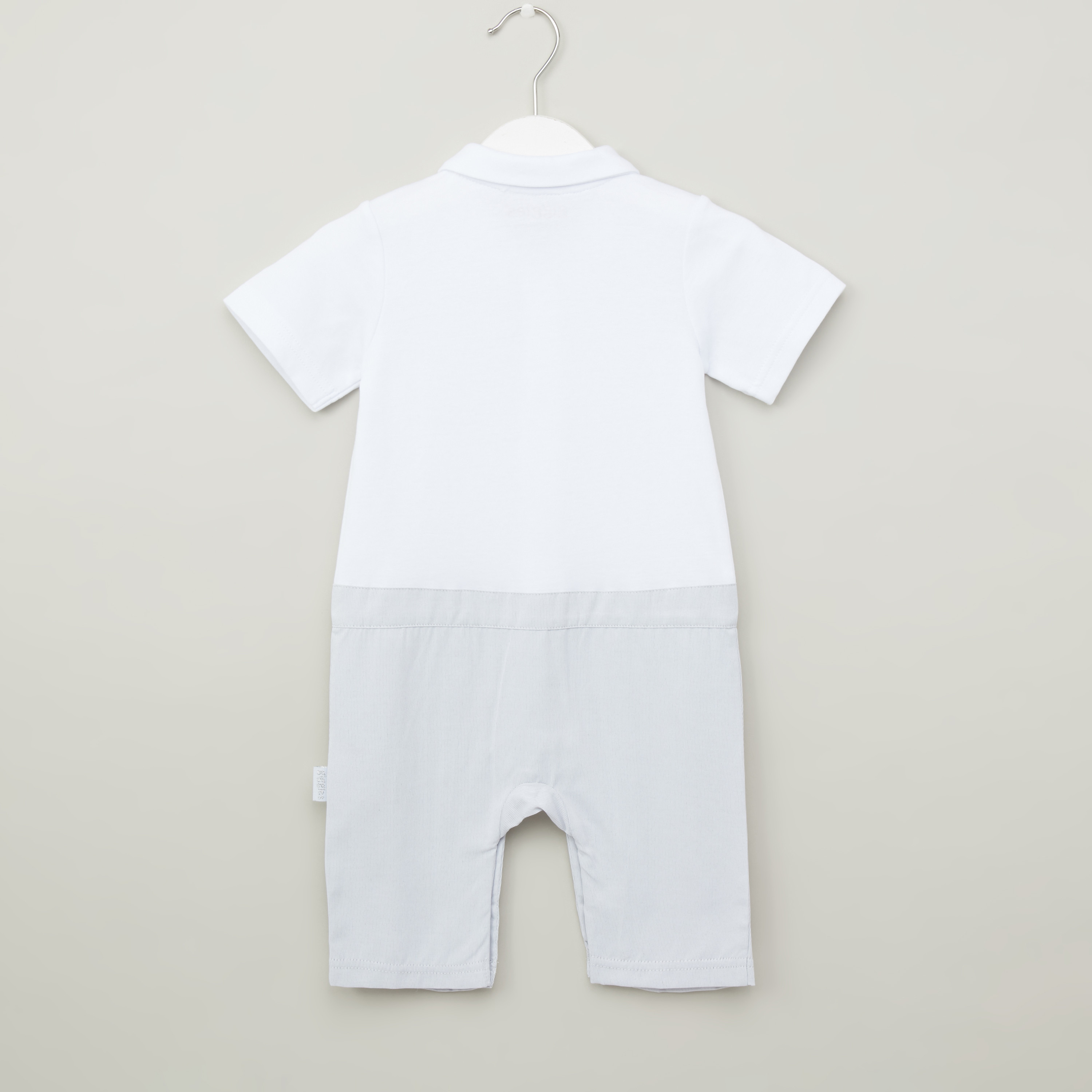 أفرول مخطط مع تفاصيل ربطة عنق من جيجلز-baby-boys-clothing-winterwear-rompers-image-3
