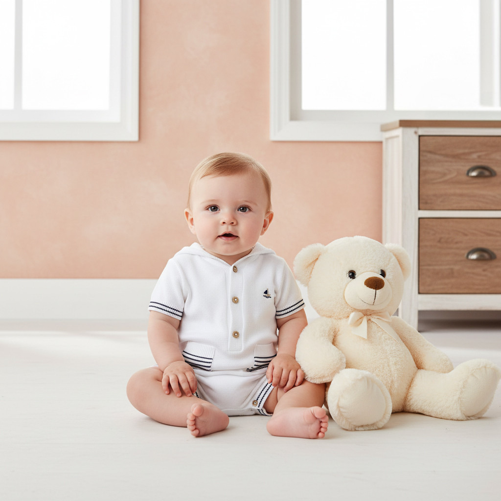 رومبر مخطط بأكمام قصيرة من جيجلز-baby-boys-clothing-rompers-image-6