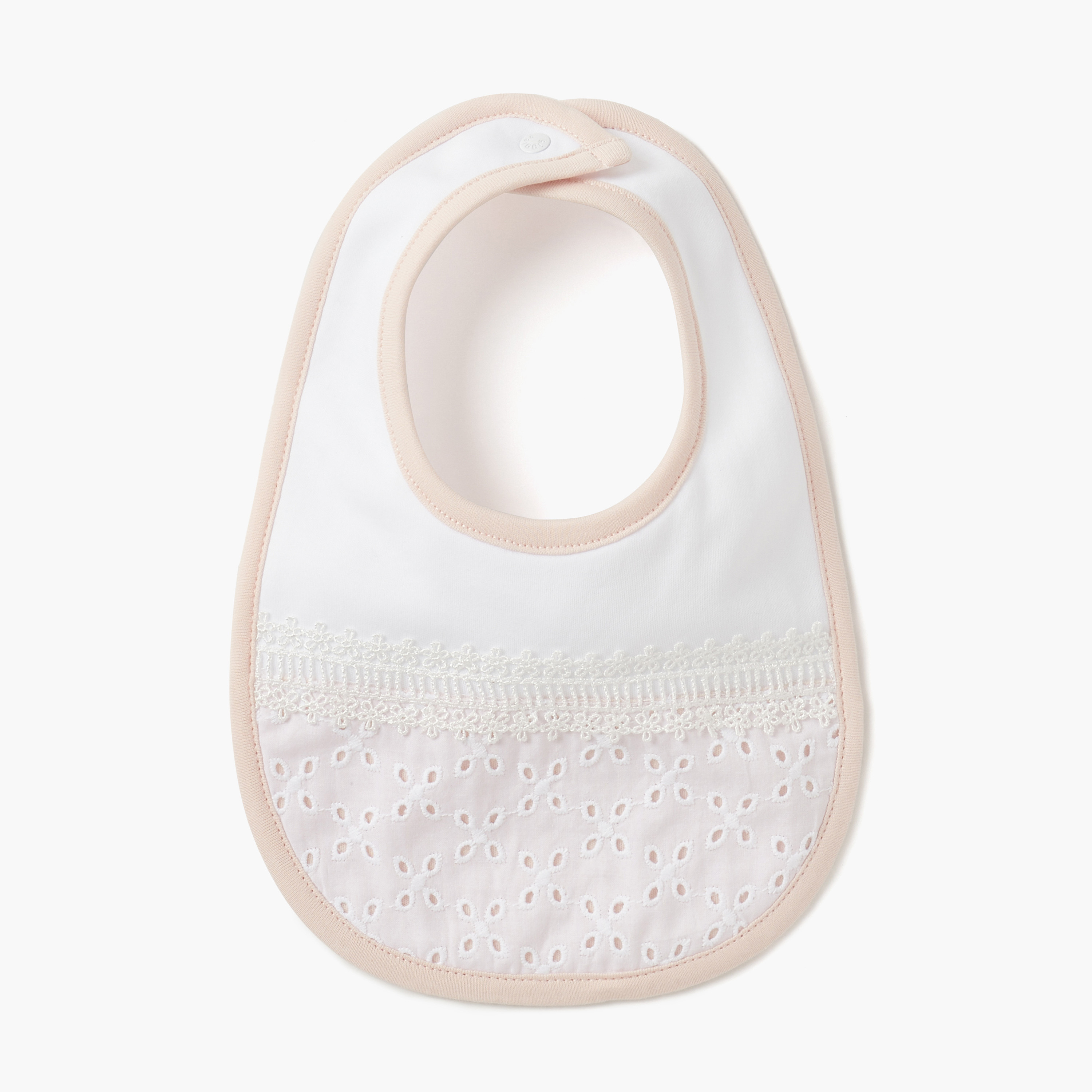 Giggles Schiffli Muslin Bib with Button Closure-promo_babyshop_Buy3for10_UAE230426-image-2