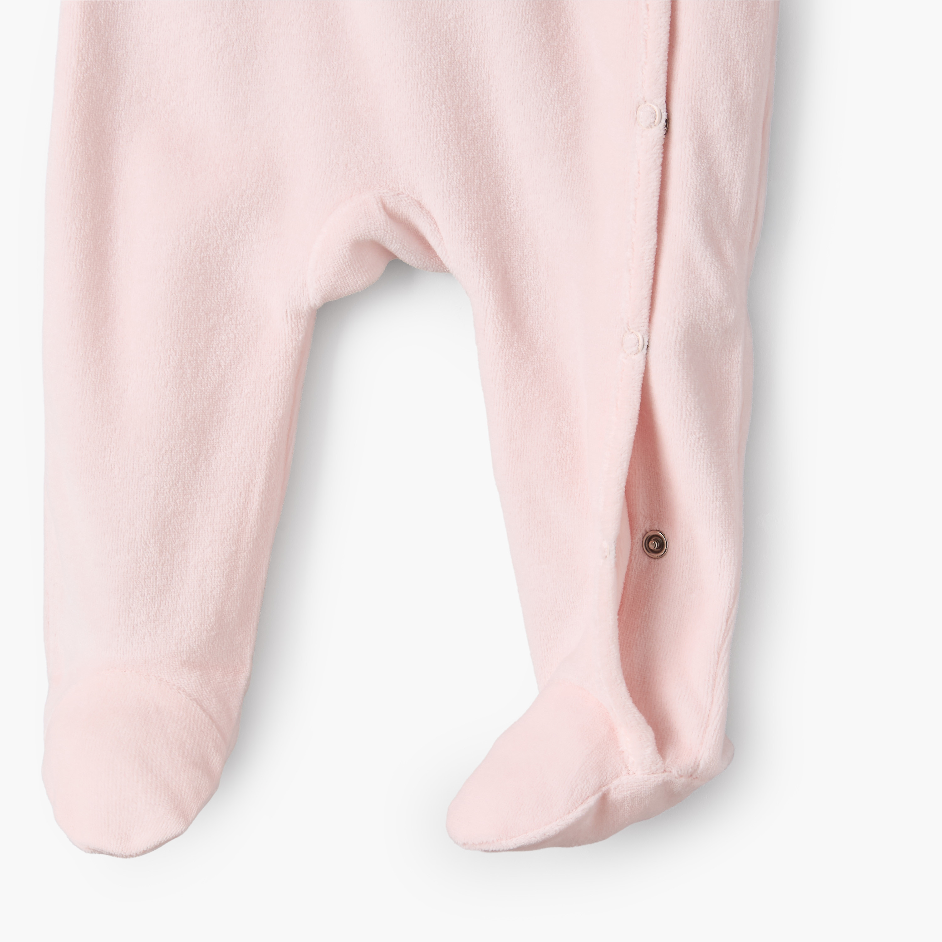 بدلة نوم بياقة وأكمام طويلة بتطريز أرنب من جونيورز-baby-girls-clothing-nightwear-sleepsuits-image-5