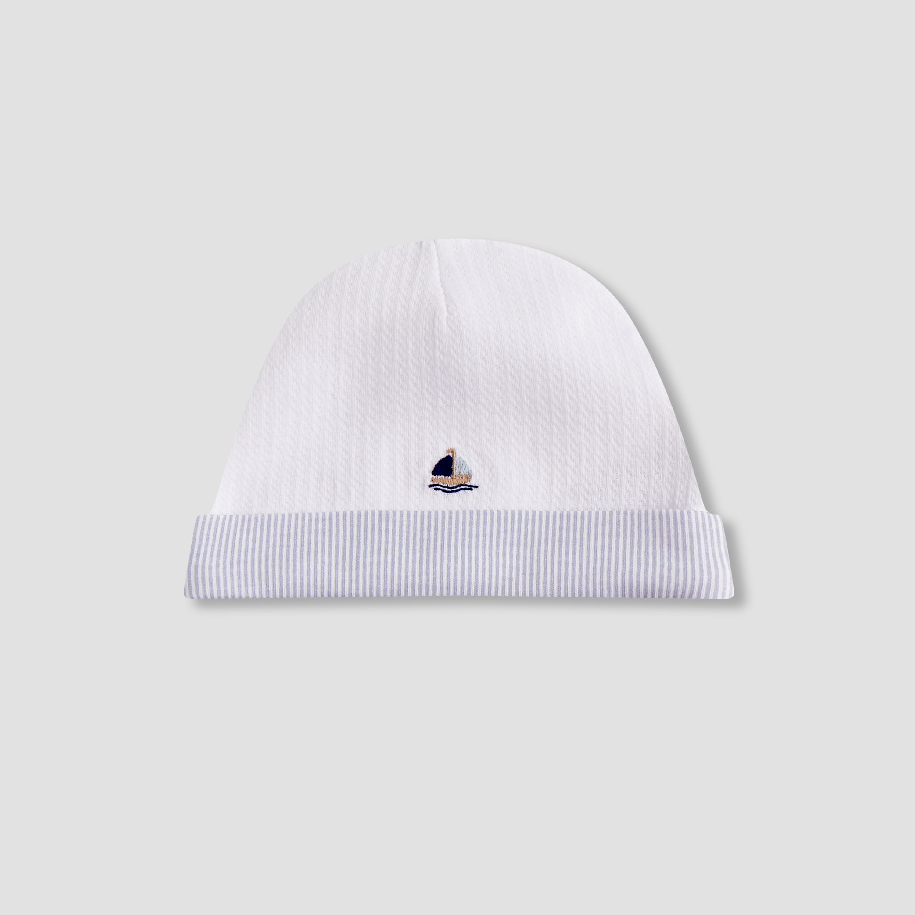 Giggles Sailboat Embroidered Cap-baby-boys-accessories-caps-image-1