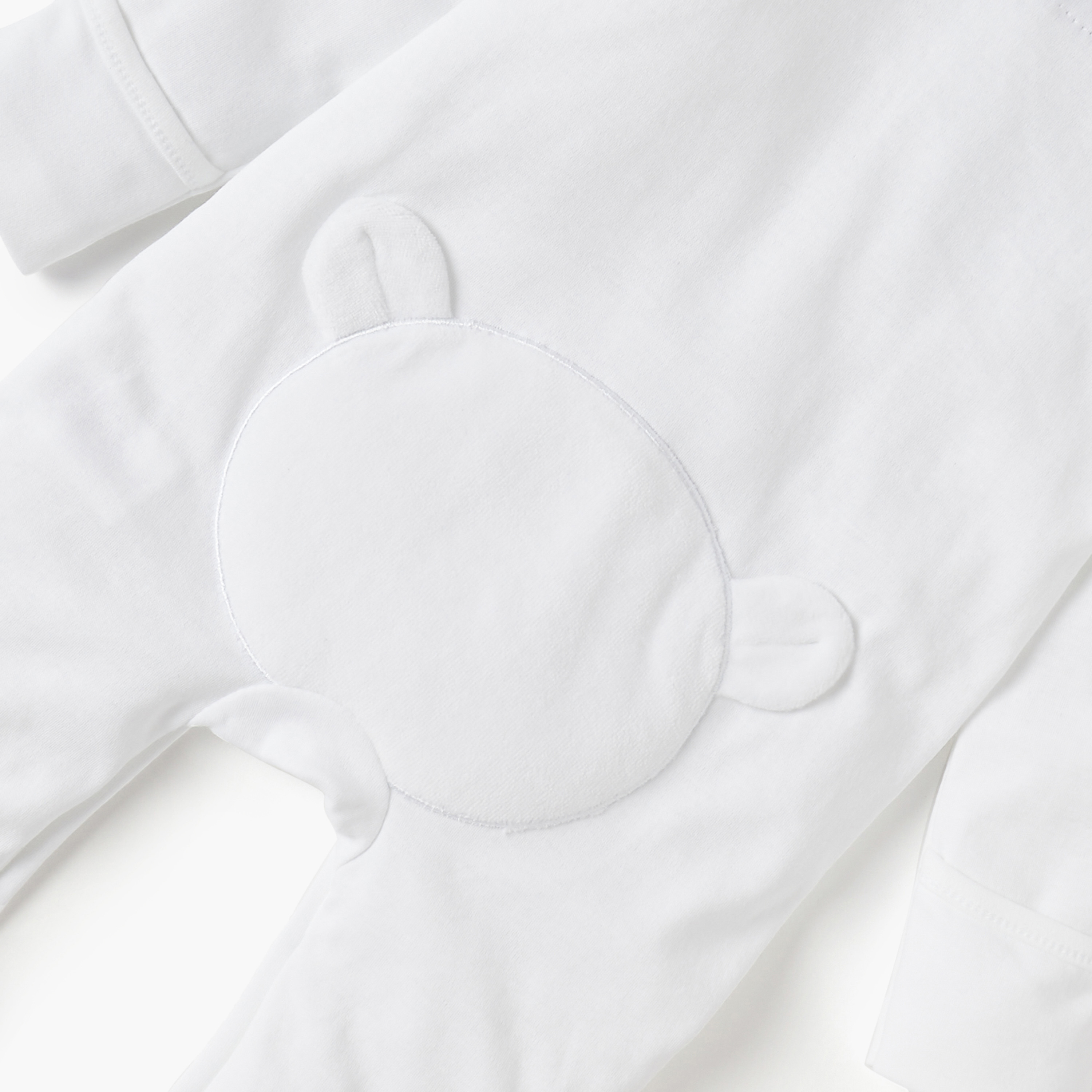 Giggles Applique Detail Closed Foot Sleepsuit with Long Sleeves and Collar-baby-boys-clothing-nightwear-sleepsuits-image-5