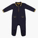 Giggles Printed Polo Sleepsuit with Long Sleeves-Sleepsuits-thumbnail-0