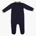 Giggles Printed Polo Sleepsuit with Long Sleeves-Sleepsuits-thumbnail-1