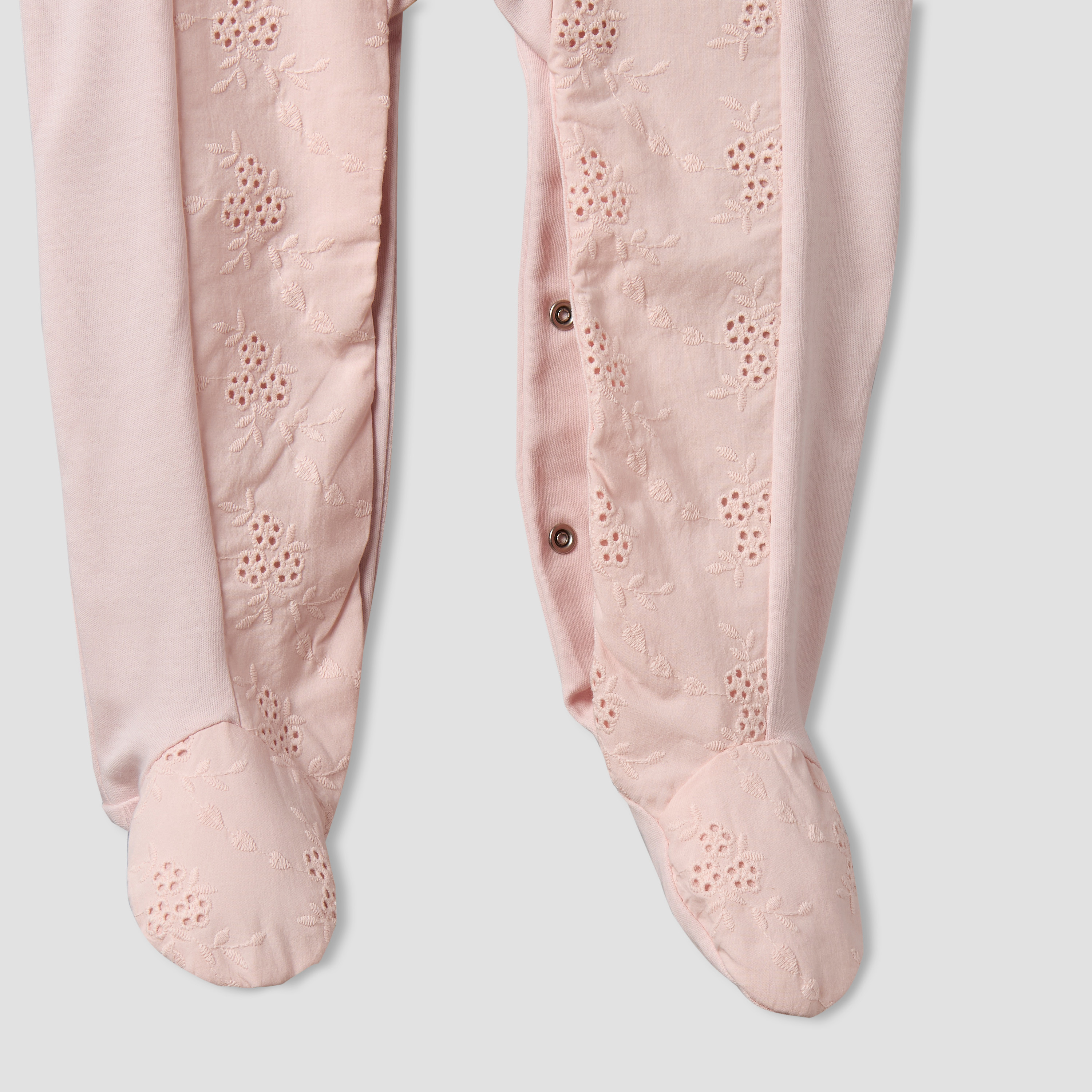 Giggles Cotton Collared Neck Long Sleeve Sleepsuit with Embroidery-baby-girls-clothing-nightwear-sleepsuits-image-5
