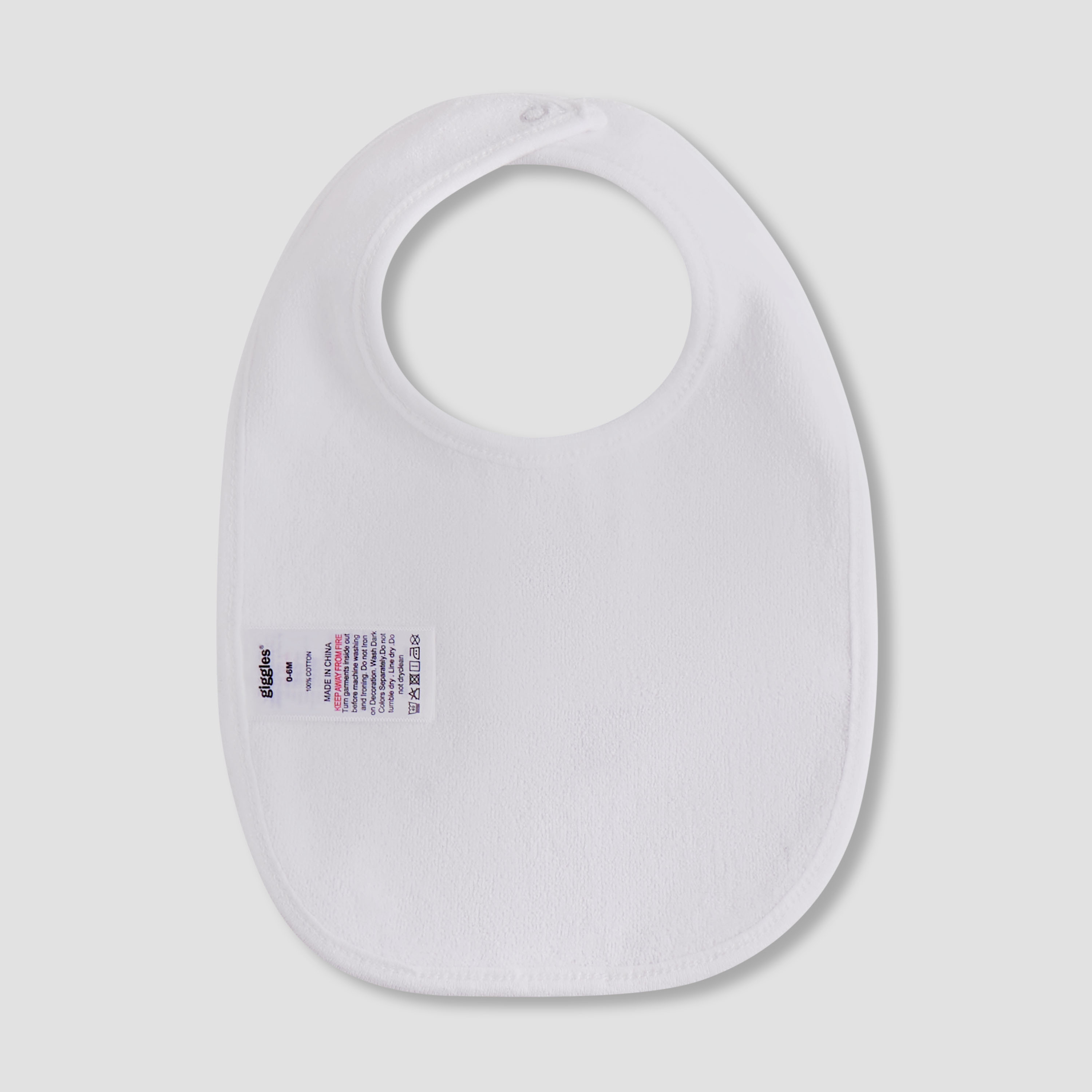 Giggles Embroidered Sailboat Bib with Button Closure-baby-feeding-bibs-image-2