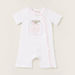Giggles Embroidered Detail Romper with Round Neck and Short Sleeves-Rompers%2C Dungarees and Jumpsuits-thumbnail-0