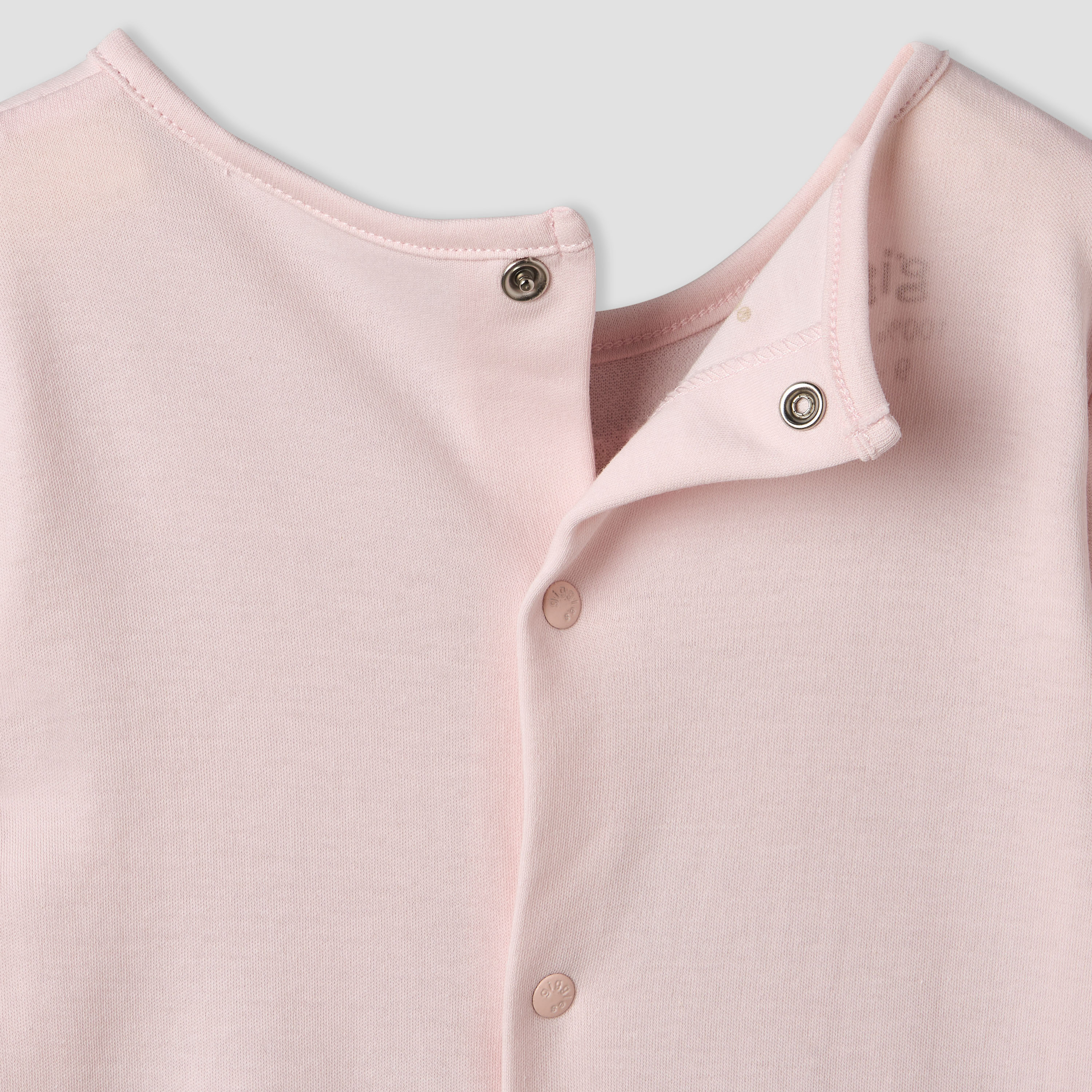 Giggles Cotton Round Neck Long Sleeve Sleepsuit with Snap Button Closure-baby-girls-clothing-nightwear-sleepsuits-image-6