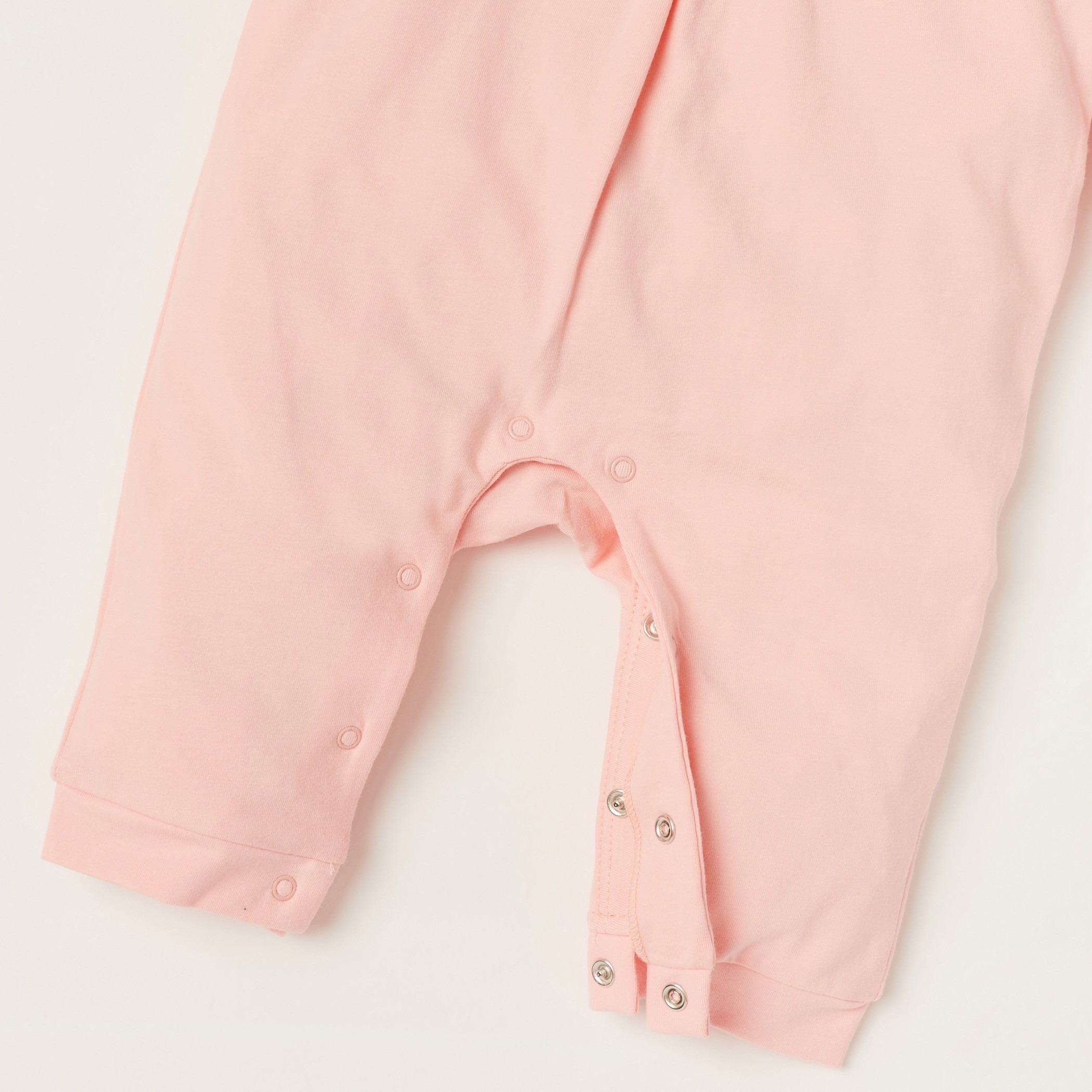 Giggles Round Neck Sleepsuit with Long Sleeves and Button Closure-baby-girls-clothing-nightwear-sleepsuits-image-3