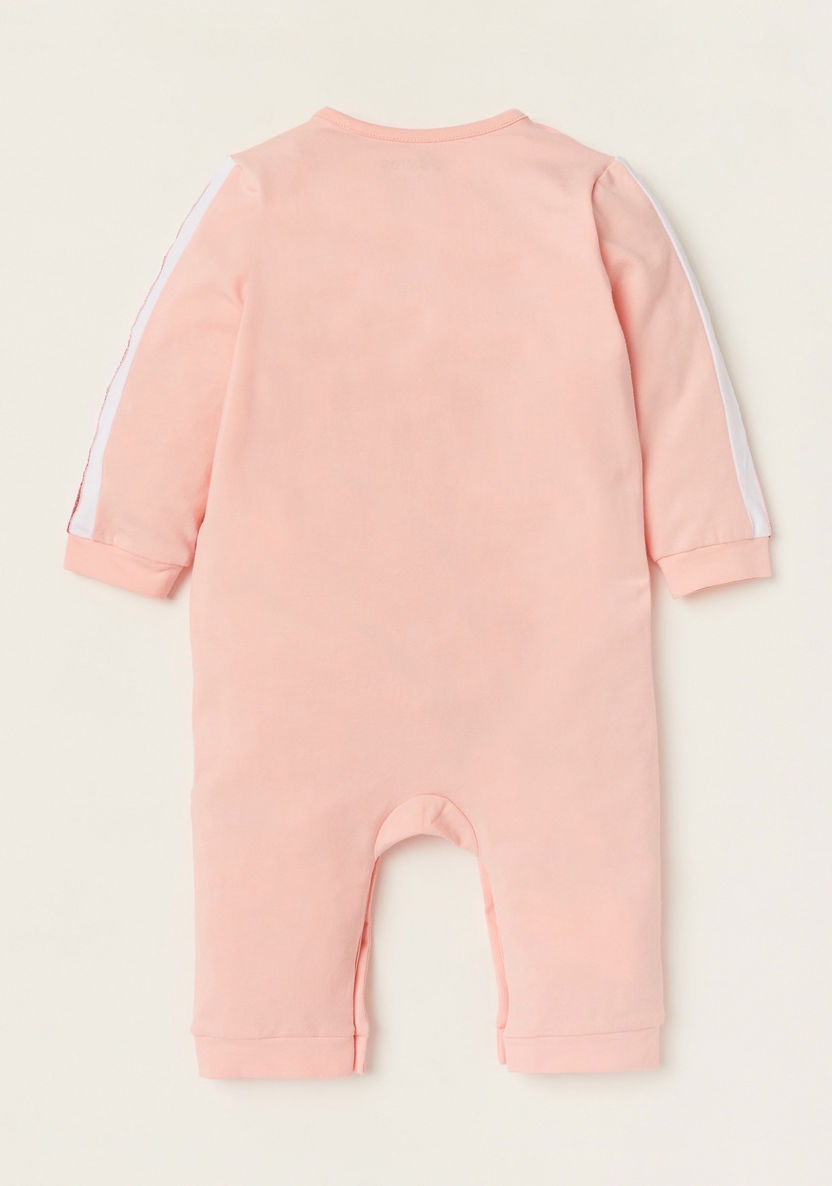 Giggles Round Neck Sleepsuit with Long Sleeves and Button Closure-Sleepsuits-image-3