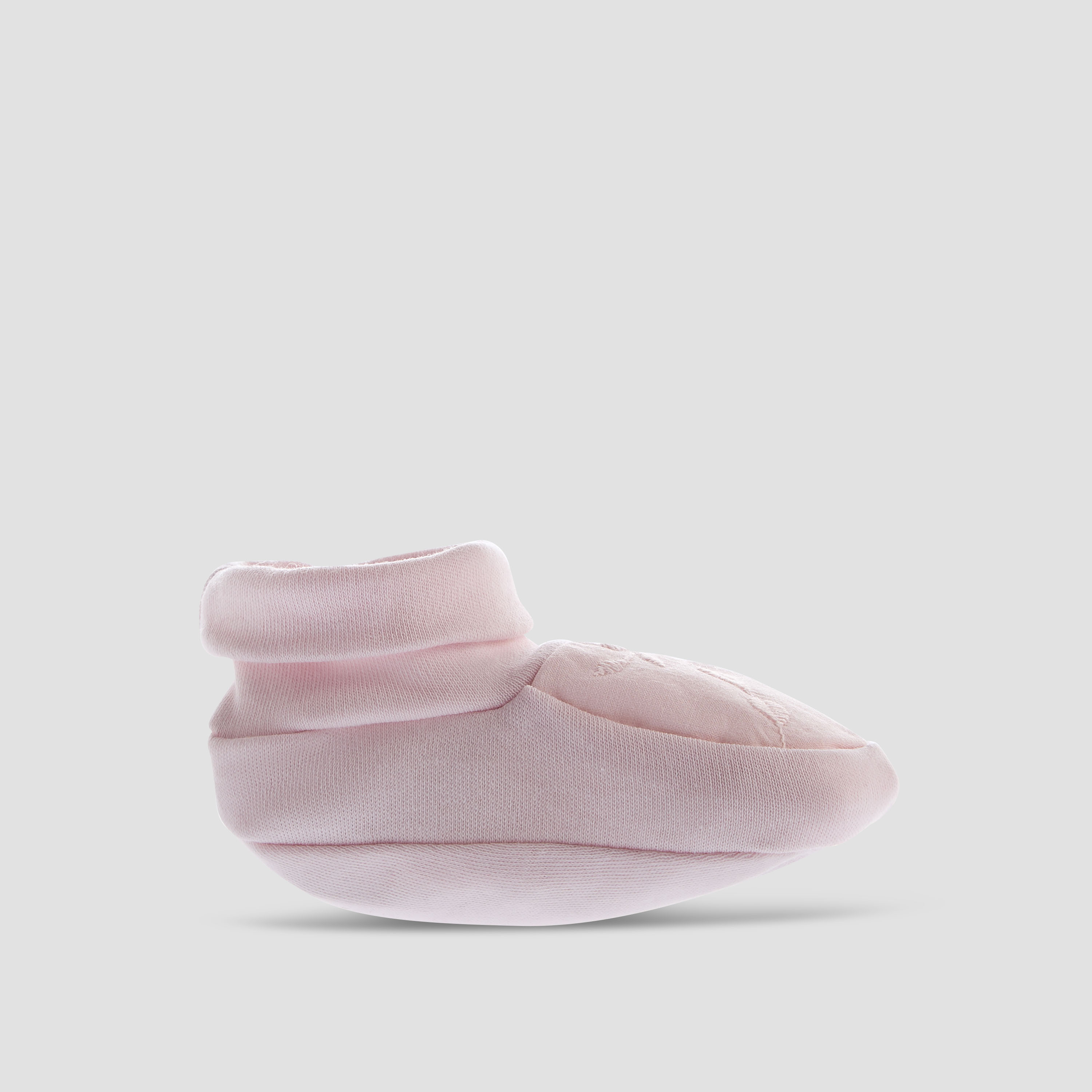 Giggles Booties with Embroidered Design-baby-girls-shoes-booties-image-3