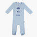 Giggles Striped Neck Sleepsuit with Long Sleeves and Appliques-Sleepsuits-thumbnail-0