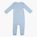 Giggles Striped Neck Sleepsuit with Long Sleeves and Appliques-Sleepsuits-thumbnail-1