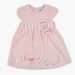 Giggles Printed Dress with Bow Applique and Zip Closure-Dresses%2C Gowns and Frocks-thumbnail-0