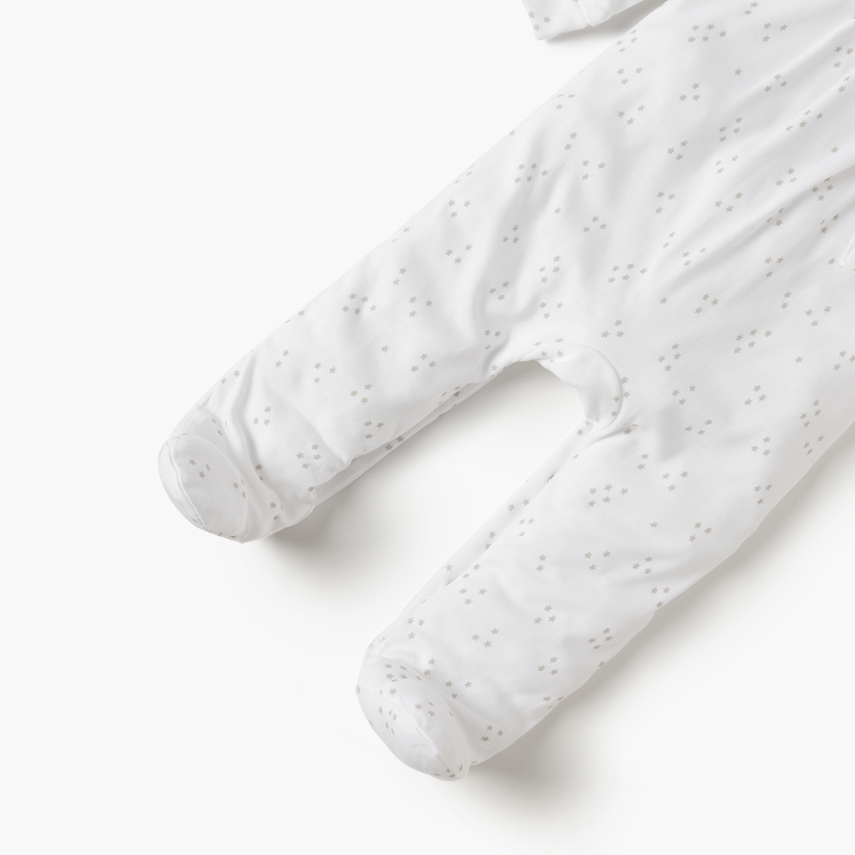 Giggles Star Print Closed Feet Sleepsuit with Long Sleeves-baby-boys-clothing-nightwear-sleepsuits-image-4