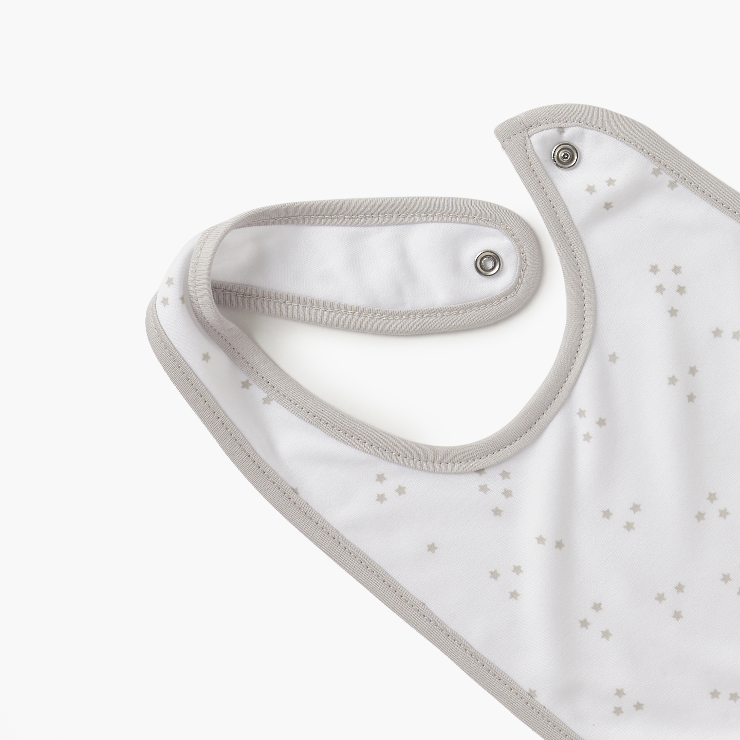 Giggles Star Print Bib with Button Closure-promo_babyshop_Buy3for10_UAE230426-image-4