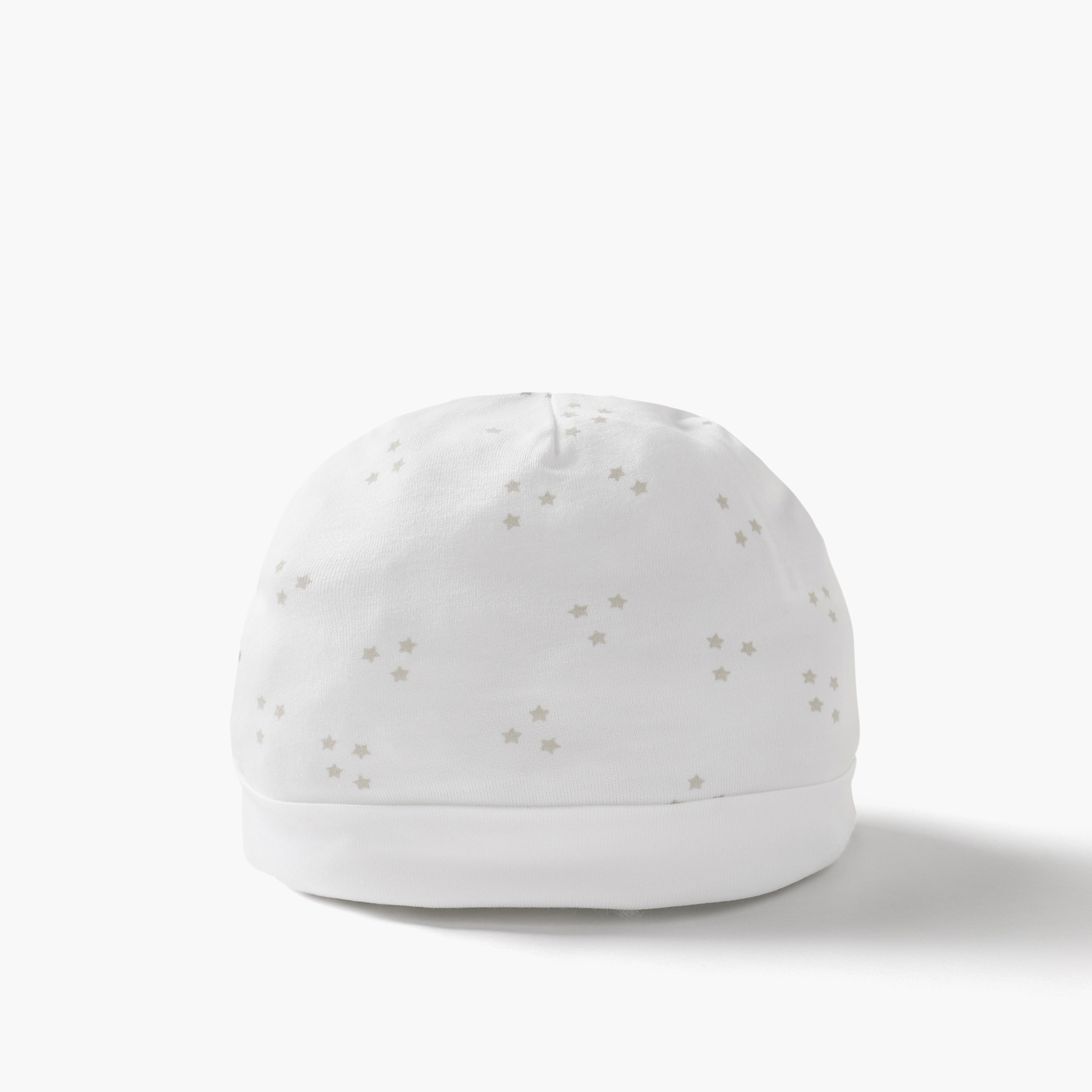 Giggles Star Print Beanie Cap-baby-boys-accessories-caps-image-2