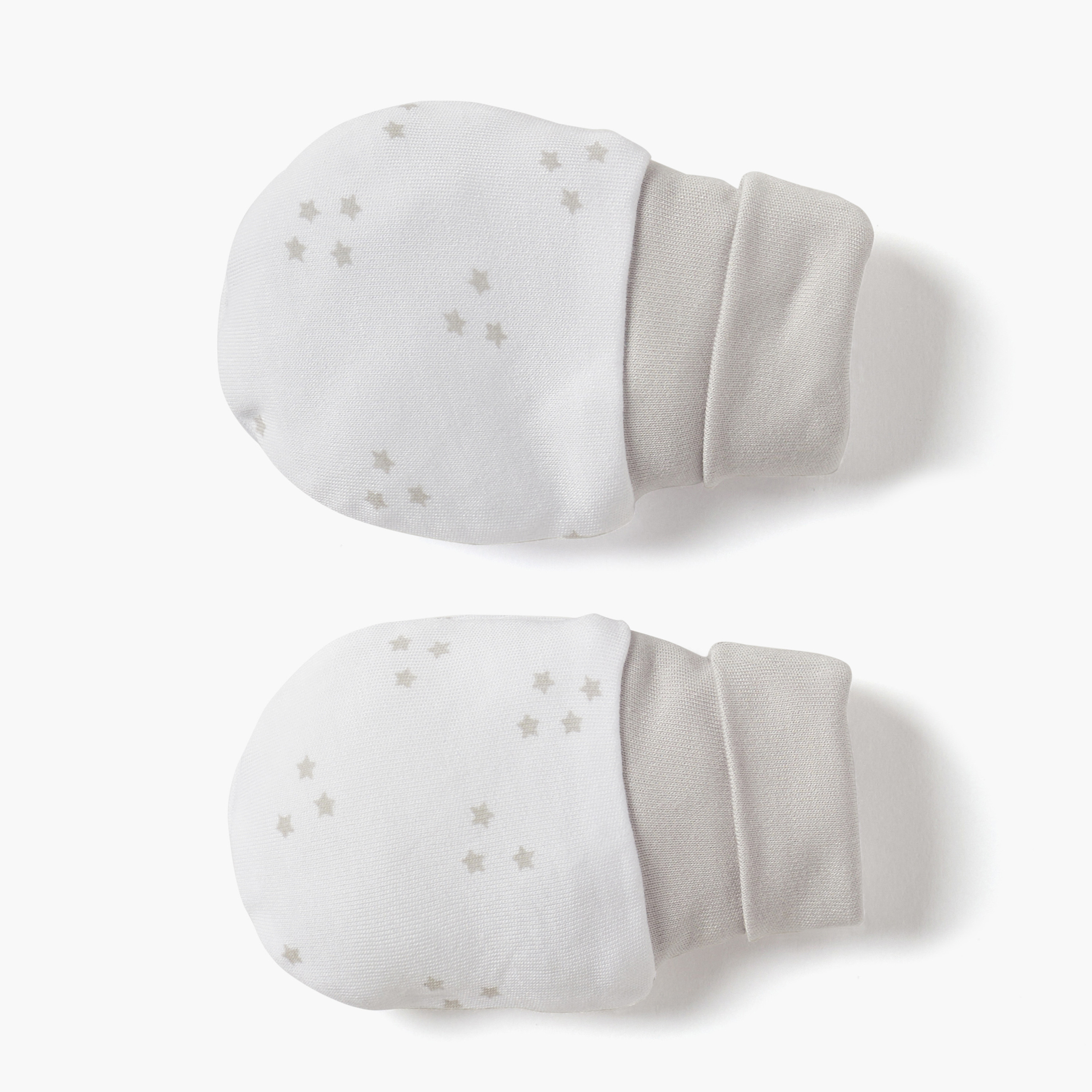 Giggles Star Print Mittens-baby-boys-accessories-mittens-image-2