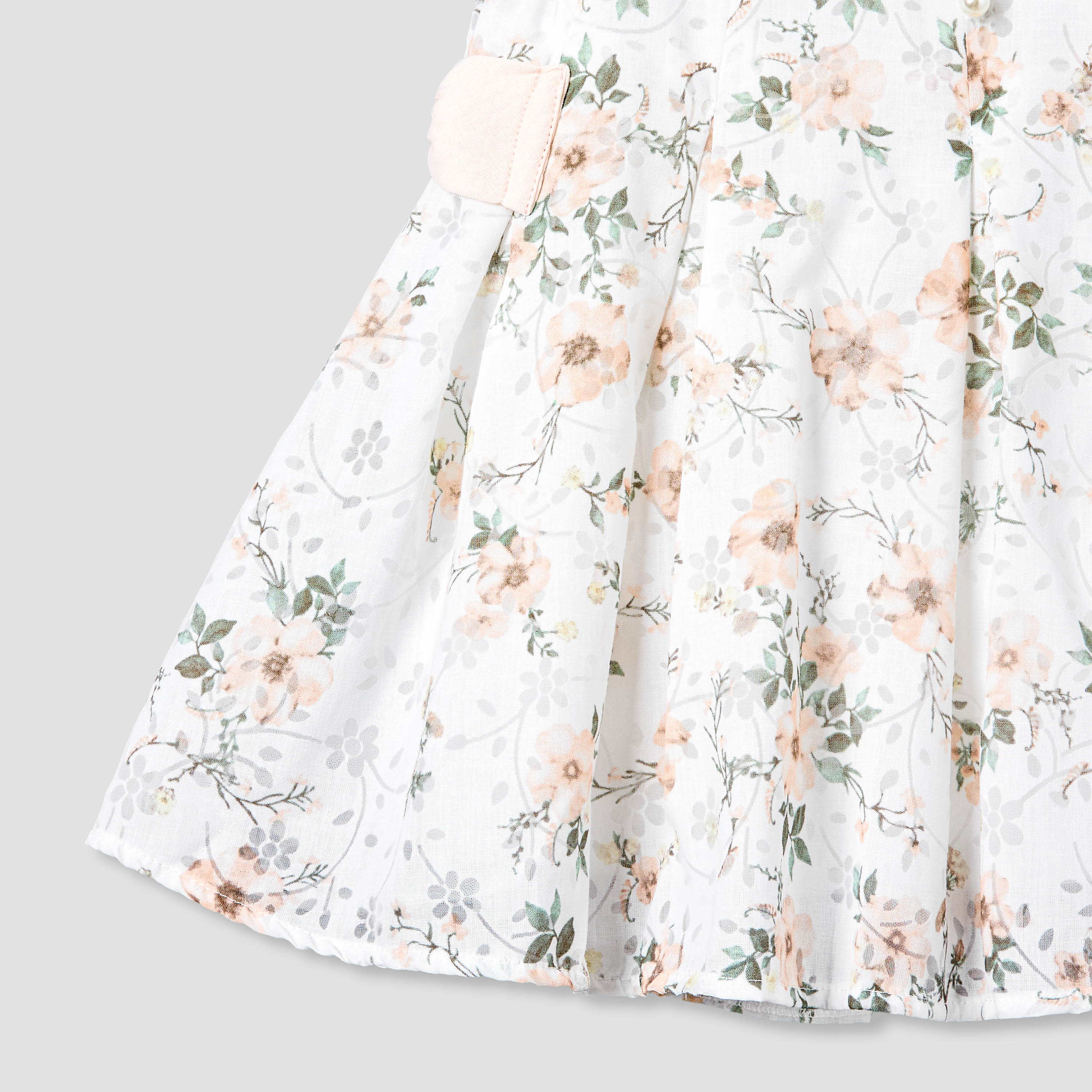 Giggles Round Neck Sleeveless A-line Dress with Floral Print-baby-girls-clothing-dressesandjumpsuits-image-4