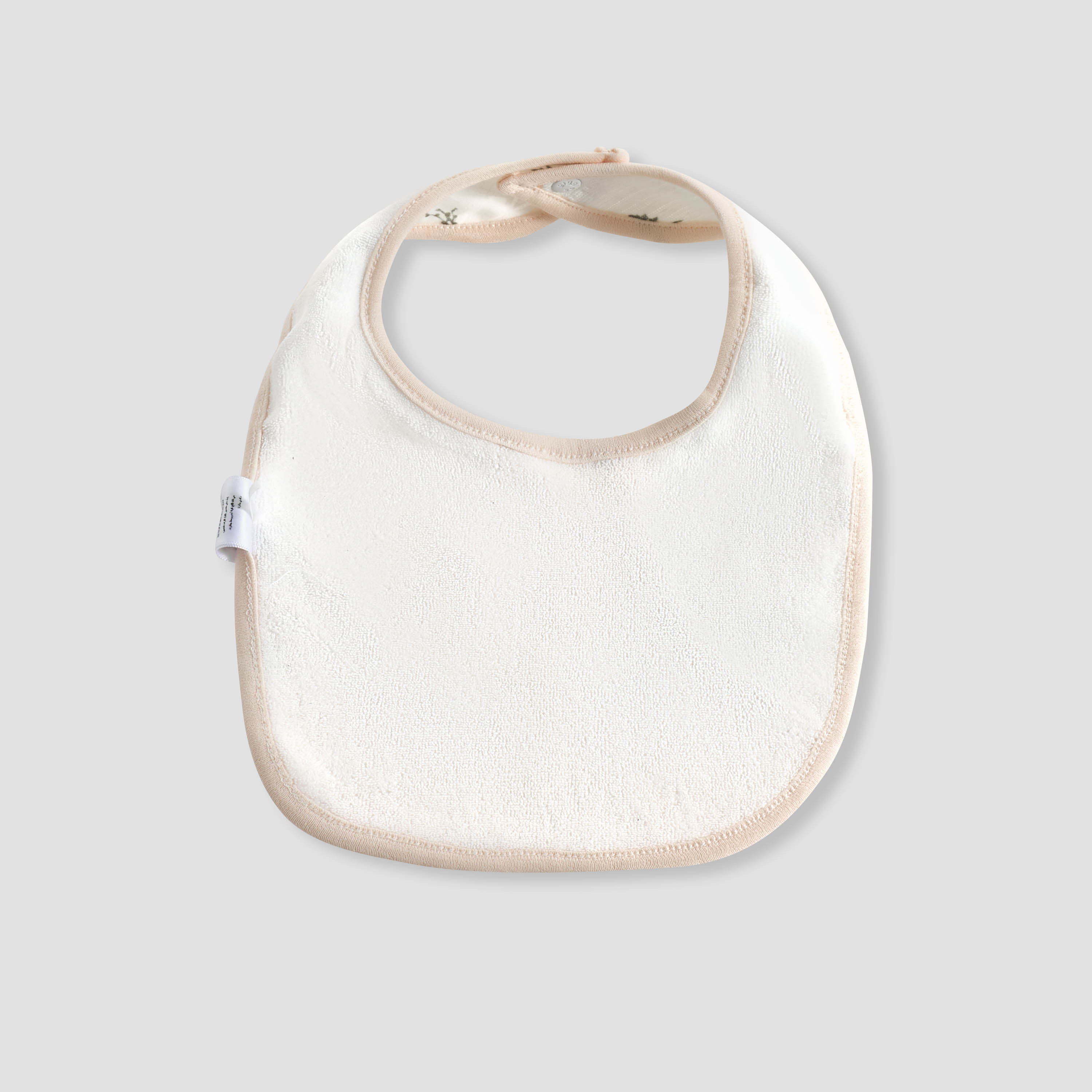 Giggles Baby Bib with Floral Print-baby-feeding-bibs-image-2