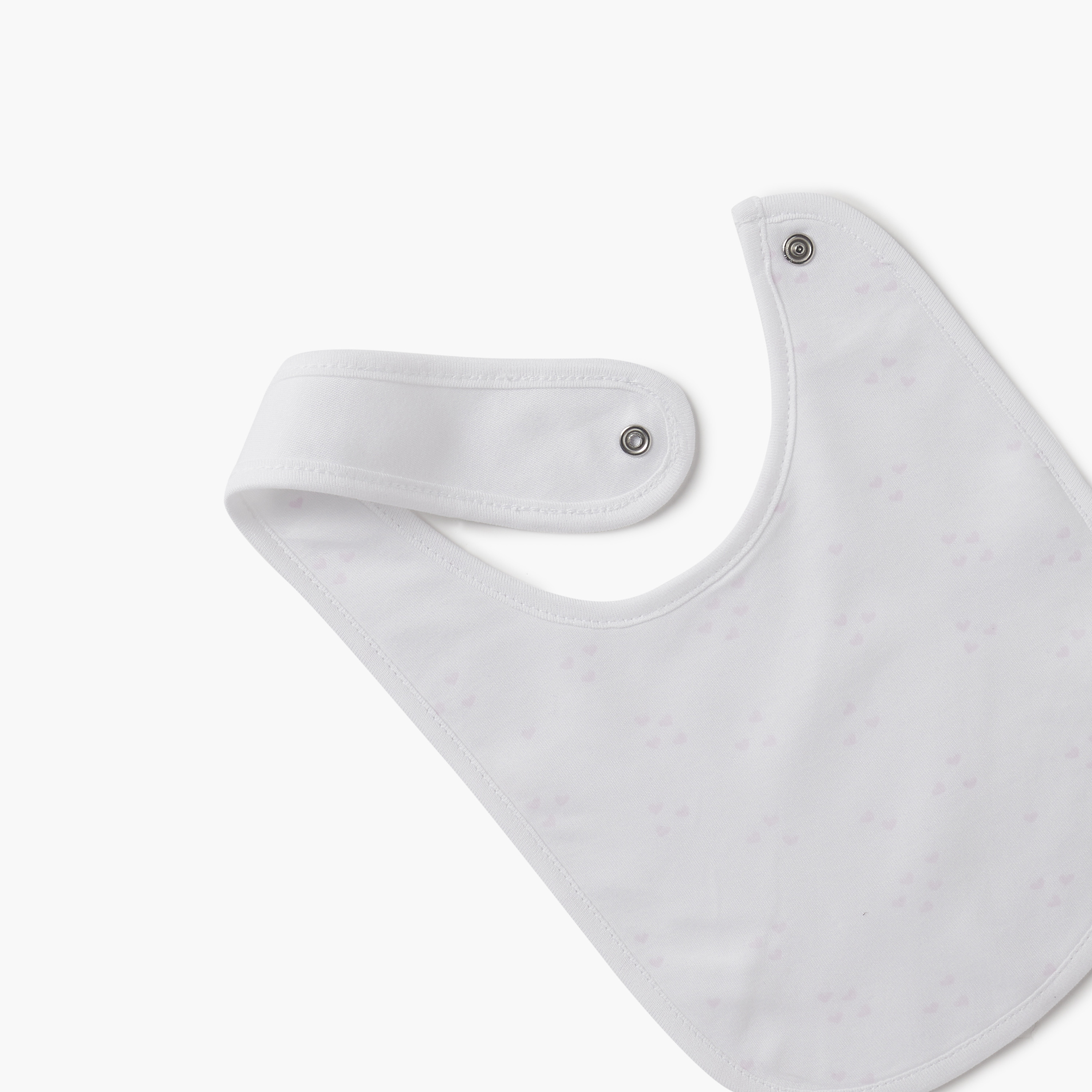 Giggles Heart Print Bib with Button Closure-baby-feeding-bibs-image-3