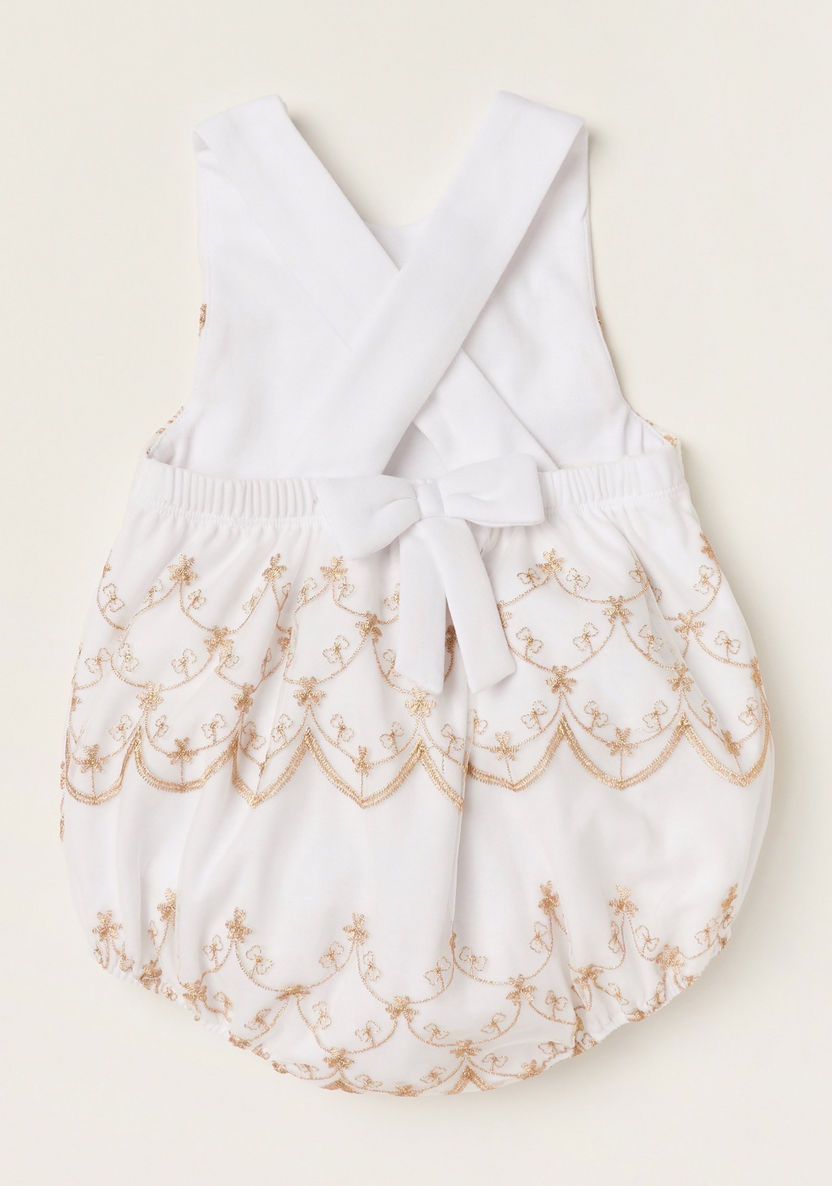Giggles Lace Detail Sleeveless Romper-Rompers%2C Dungarees and Jumpsuits-image-4