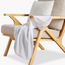 Giggles Panelled Receiving Blanket with Bow Accent - 70x70 cm-baby-nursery-blanketsandswaddles-receivingblankets-image-2