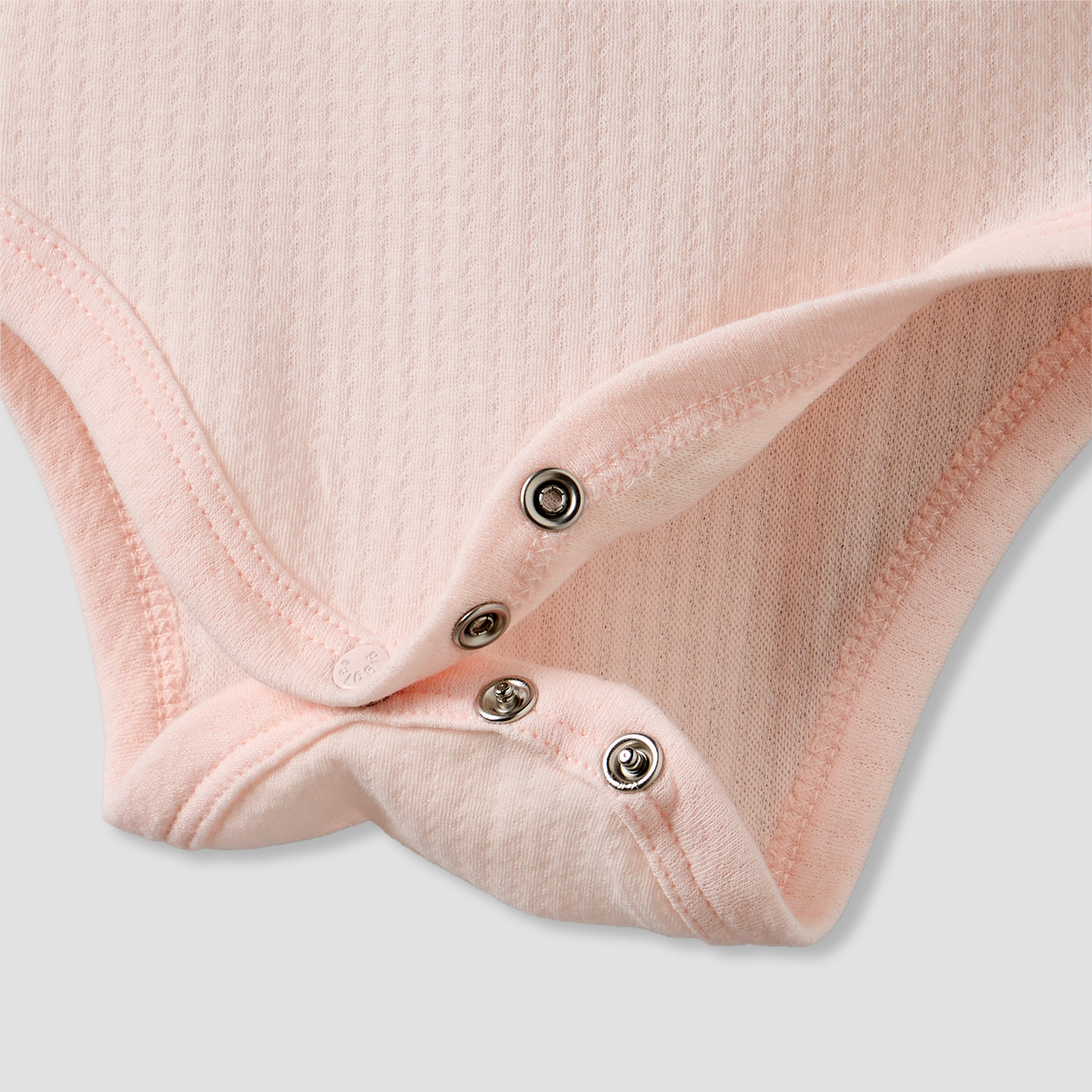 Giggles Cotton Round Neck Short Sleeves Bodysuit with Snap Button Closure-baby-girls-clothing-bodysuits-image-4