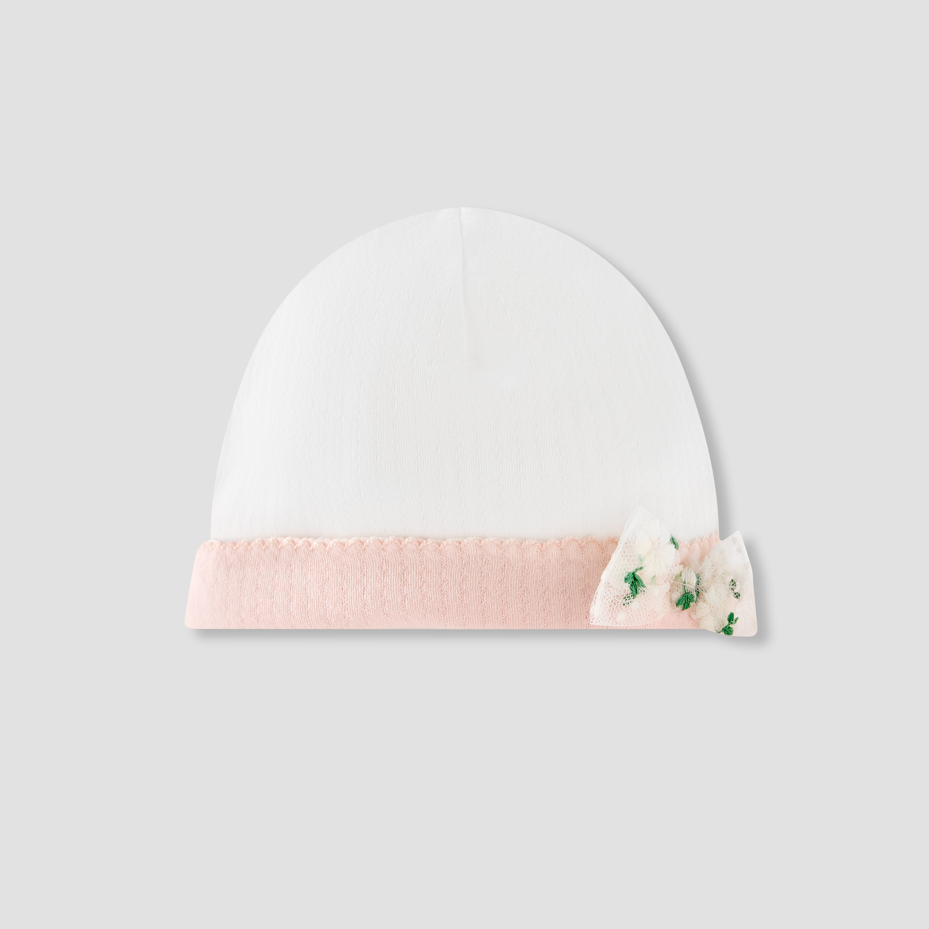 Giggles Cap with Bow Accent-baby-girls-accessories-caps-image-3