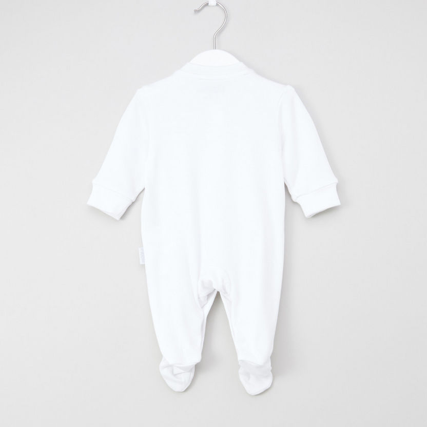 Giggles Sleepsuit with Snap Button Closure-Pyjama Sets-image-2